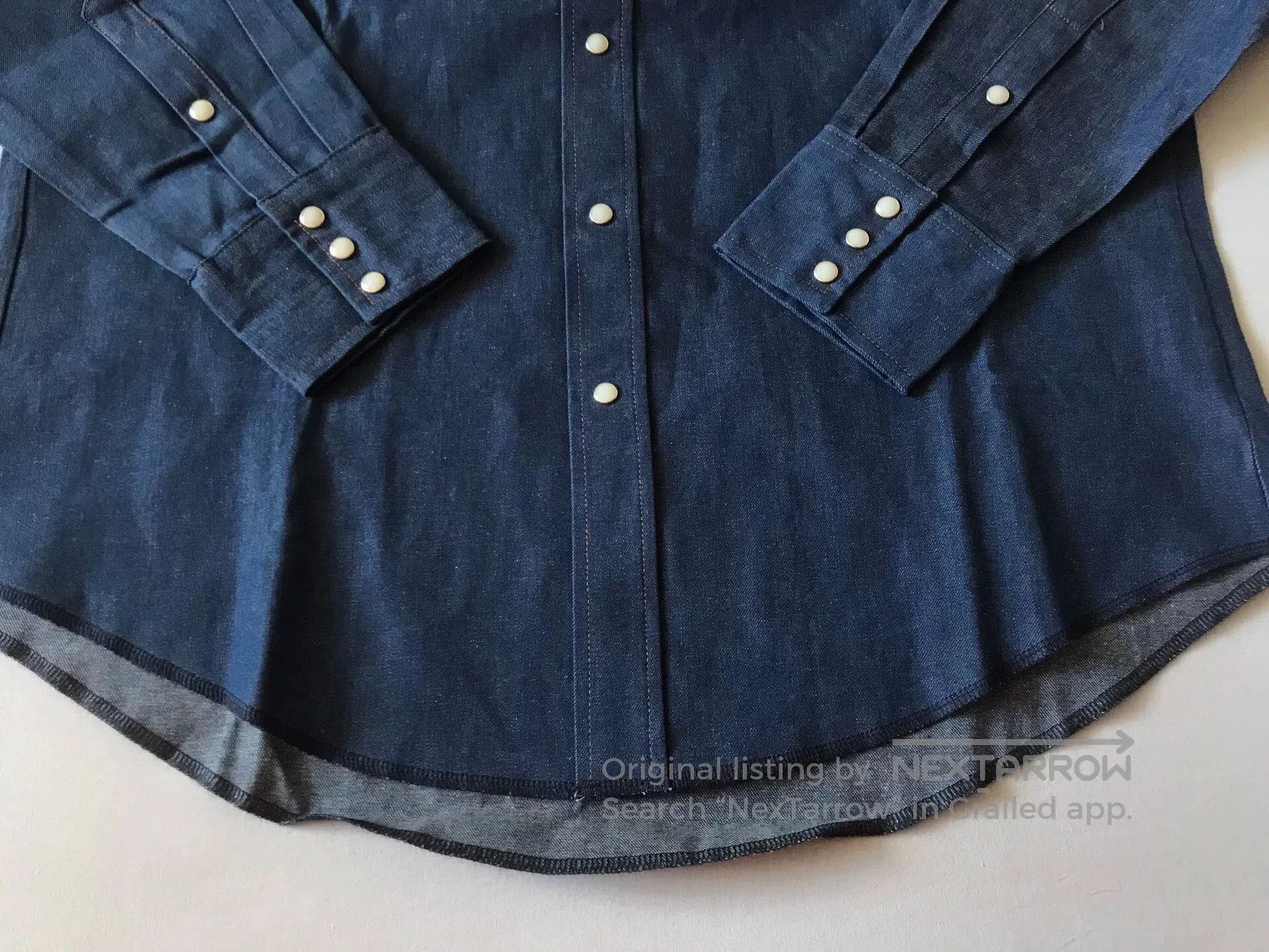 Wrangler Wrangler MS70119 Western Denim Shirt. Size US L / EU 52-54 / 3 - 5 Thumbnail