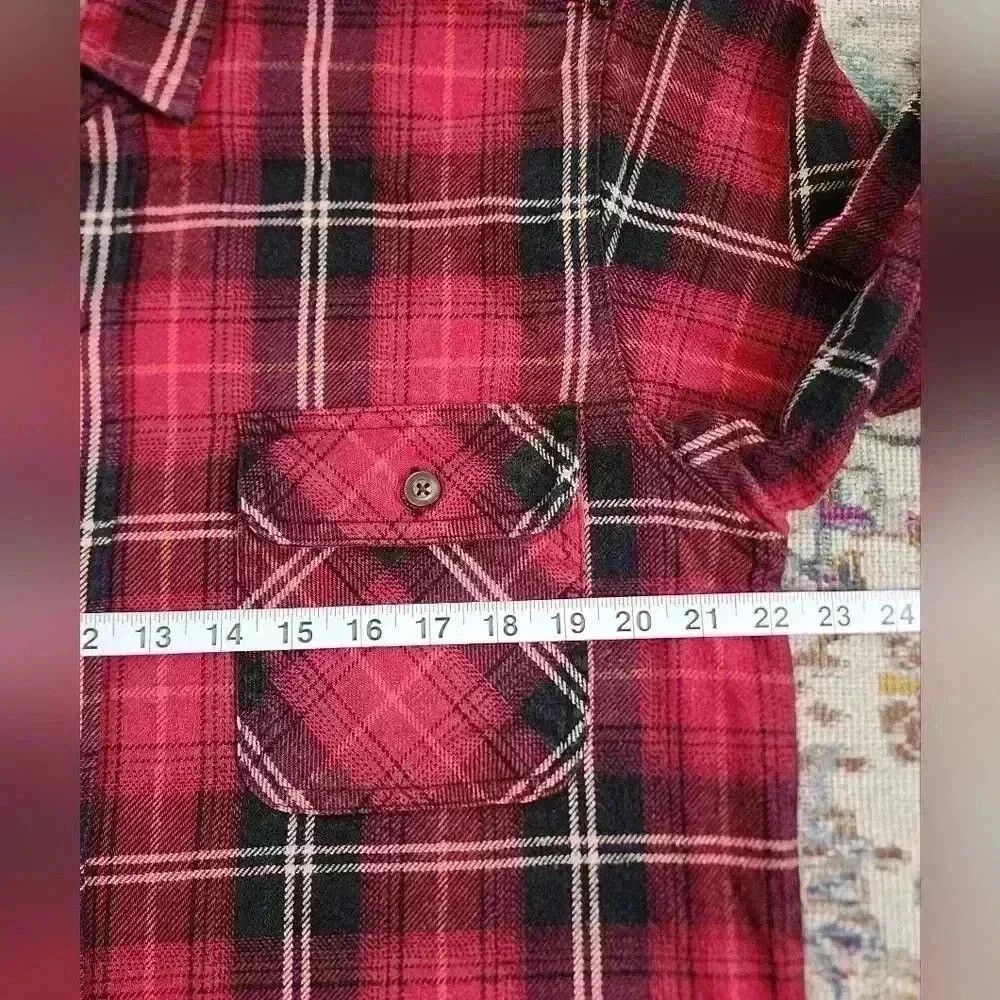 Lumberjack CE Schmidt Workwear Red Plaid Work Shacket Shirt Size US L / EU 52-54 / 3 - 4 Thumbnail