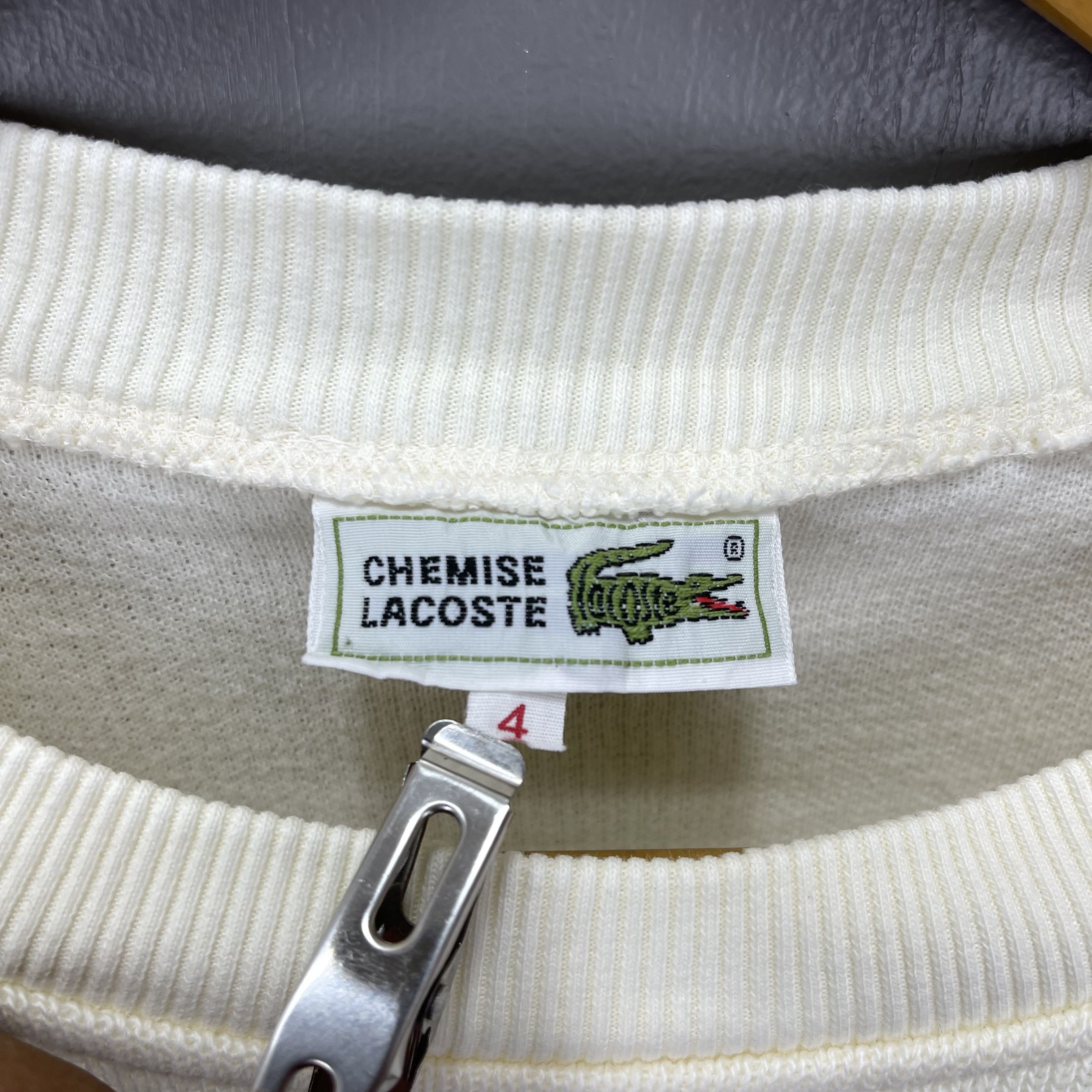Lacoste LACOSTE Crew Neck Sweatshirt #2039/14 Size US S / EU 44-46 / 1 - 5 Thumbnail