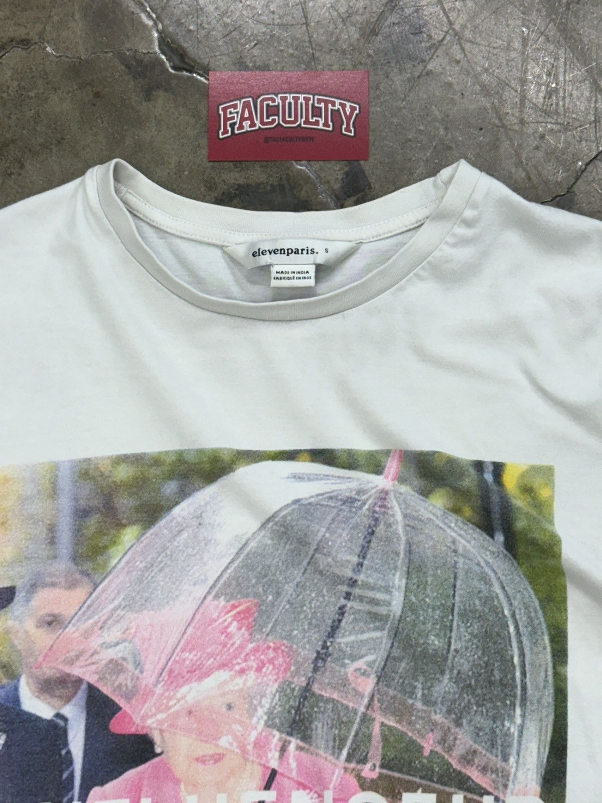 Eleven Paris Eleven Paris Queen Elizabeth Influencer Tee Small Size US S / EU 44-46 / 1 - 3 Thumbnail