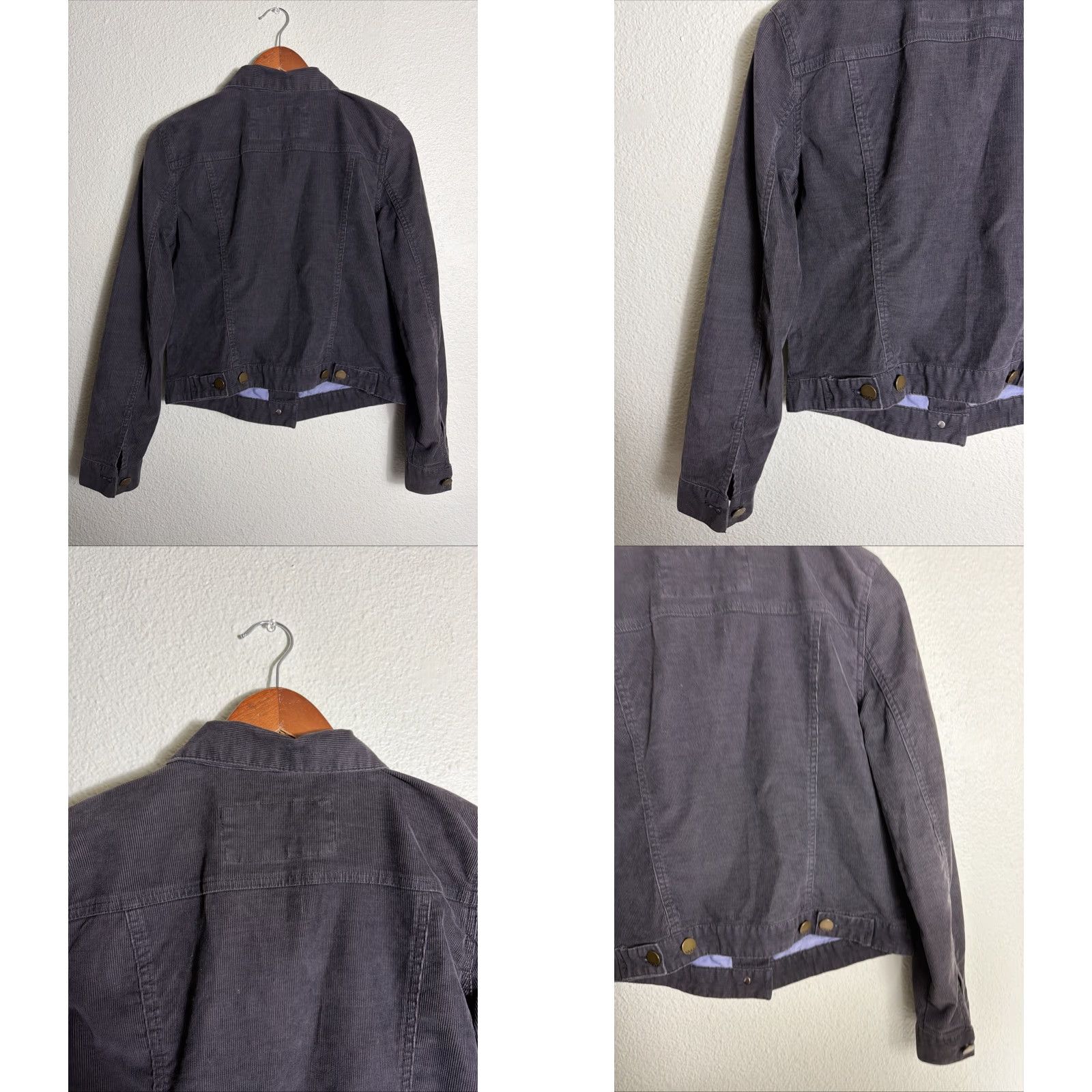 Gap GAP Corduroy Shirt Jacket Brown Long Sleeve Button Up Women's Size Medium Size M / US 6-8 / IT 42-44 - 9 Thumbnail