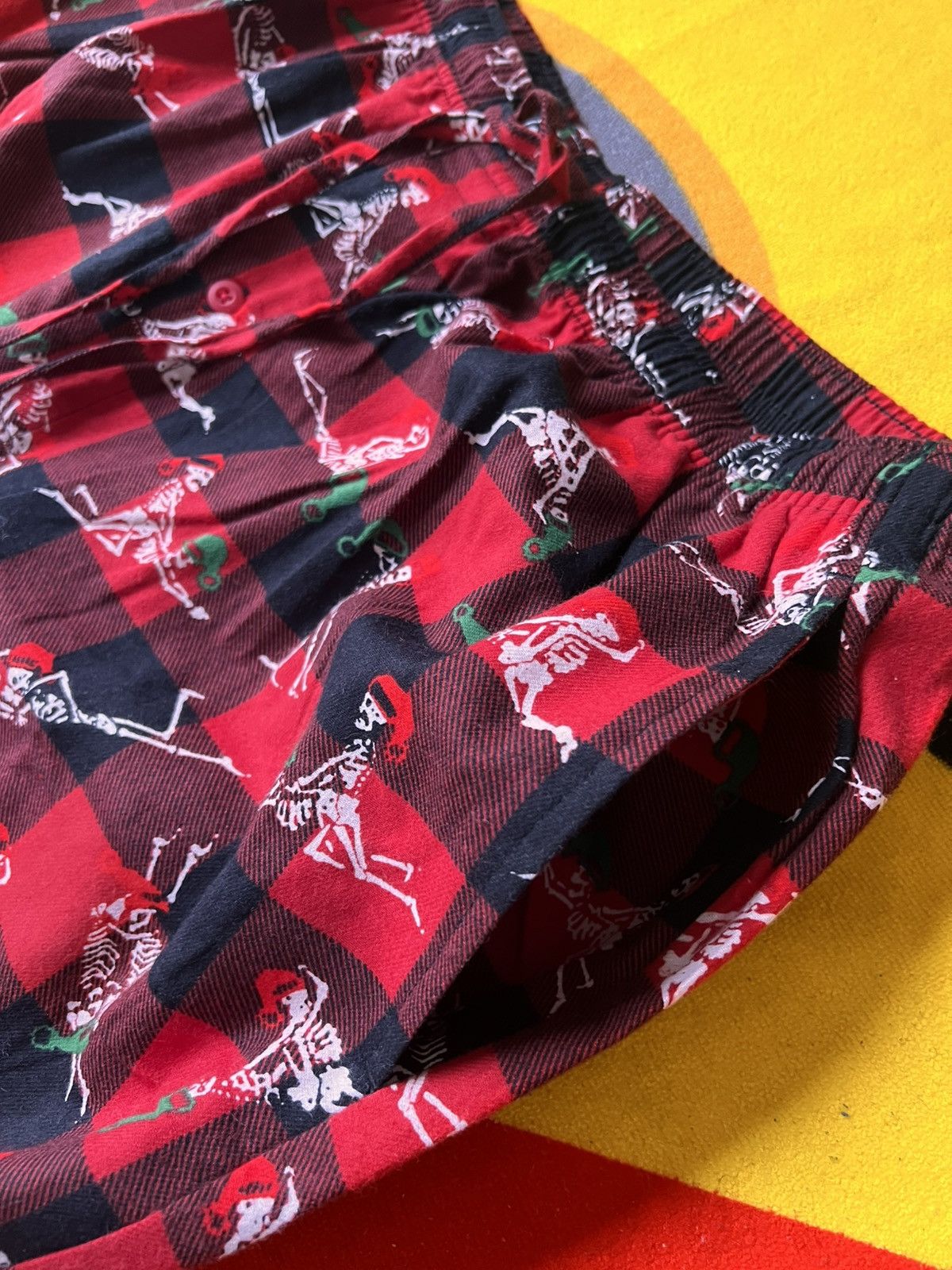 Supreme M - Supreme Holiday Pajama Set Red FW25 flannel shirt pant Size ONE SIZE - 19 Thumbnail