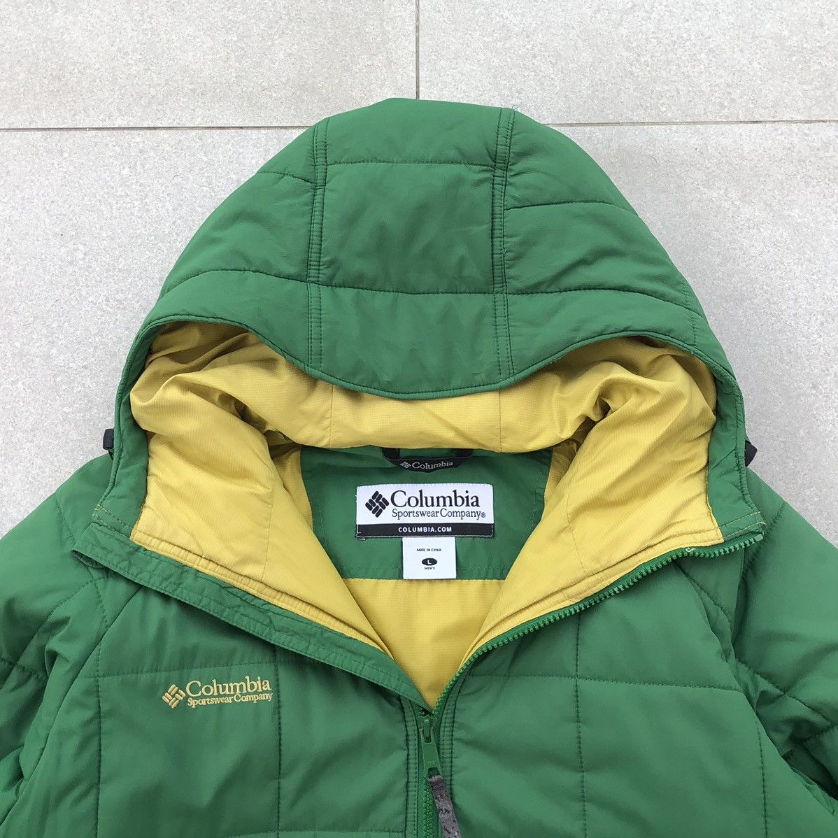 Columbia Columbia Mountain Green Outdoor Padded Jacket Size US L / EU 52-54 / 3 - 14 Thumbnail