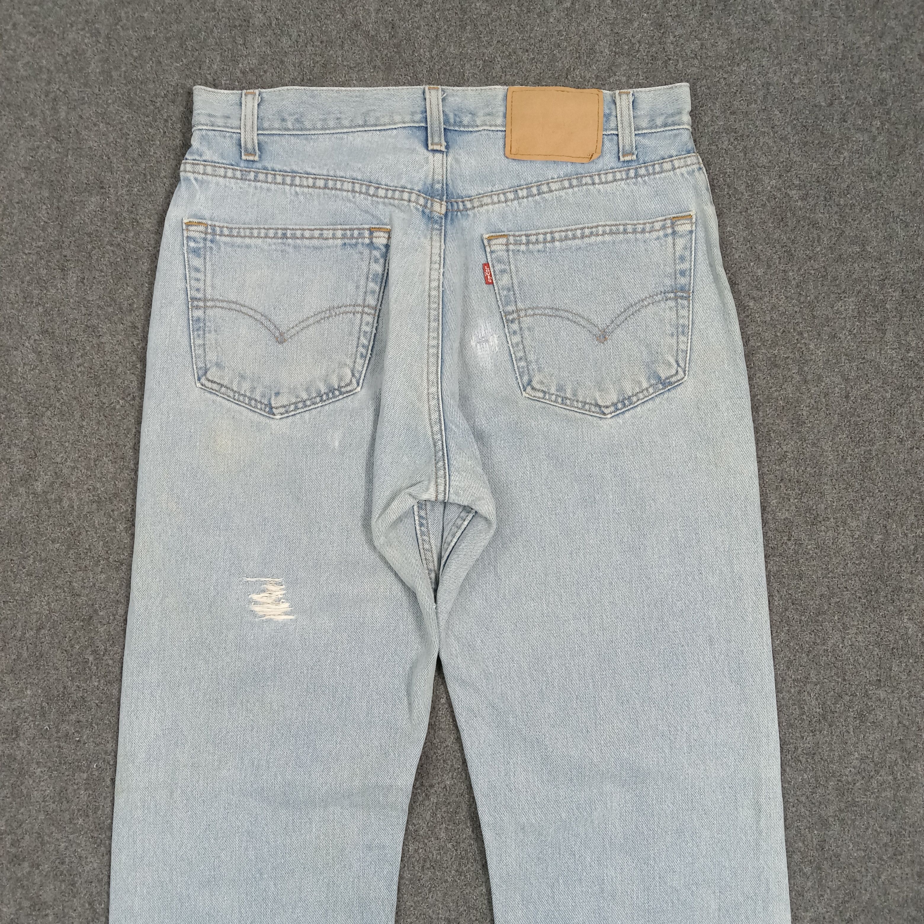 Levi's Levi's 505 Distressed Grunge Style Denim Jeans C272N28 Size US 32 / EU 48 - 7 Thumbnail