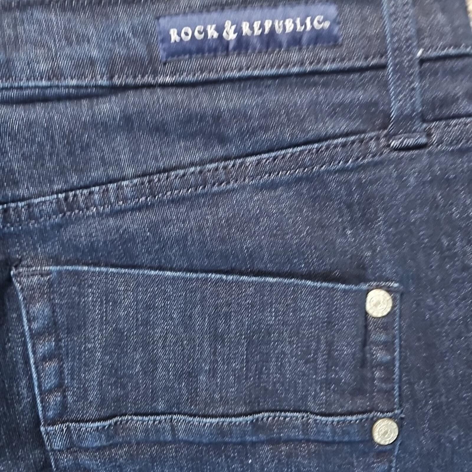 Rock & Republic Rock & Republic Sz 14 High Roller Jeans Size 36" / US 14 / IT 50 - 8 Thumbnail