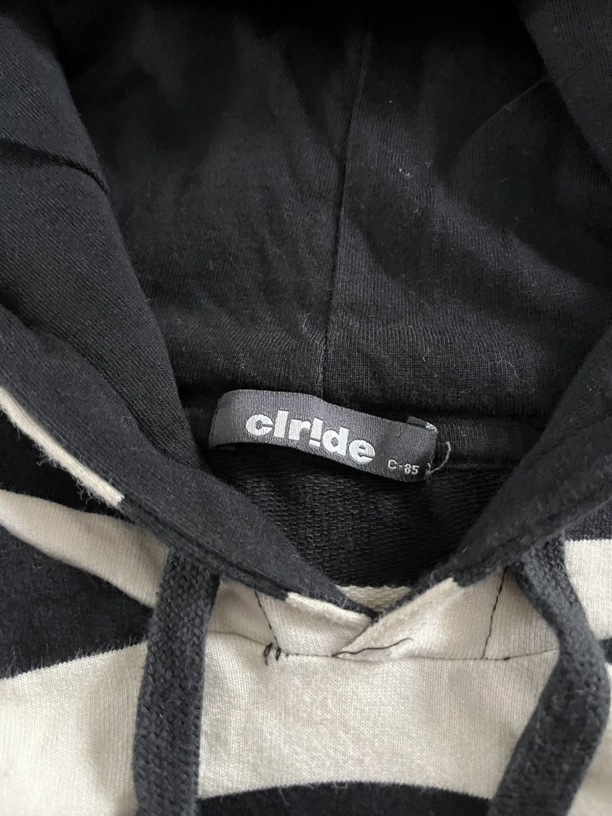 Hysteric Glamour 2000s Clr!de poem style striped hoodie Size US M / EU 48-50 / 2 - 6 Thumbnail