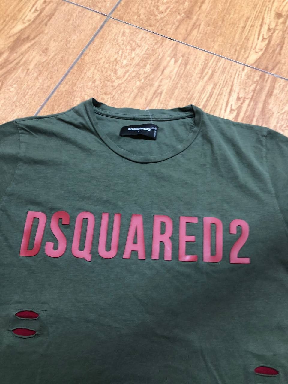 Dsquared2 VTG Dsquared2 Crewneck Logo Print Men's Tee Size US L / EU 52-54 / 3 - 12 Thumbnail