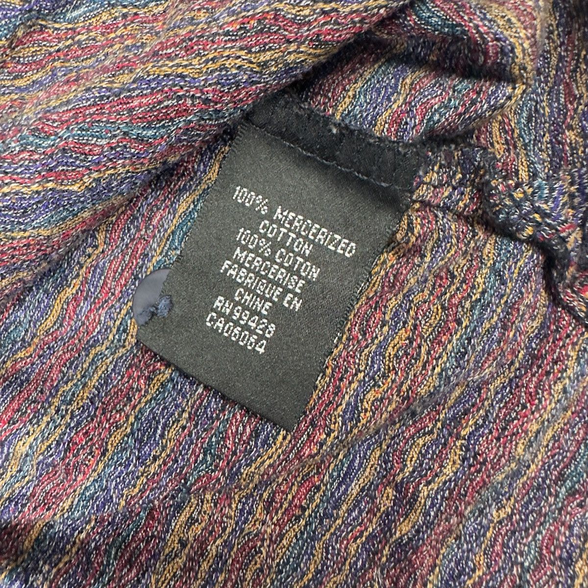 BUGATCHI Bugatchi Uomo Polo Shirt Multicolor Golf Short Sleeve Size US XL / EU 56 / 4 - 6 Thumbnail