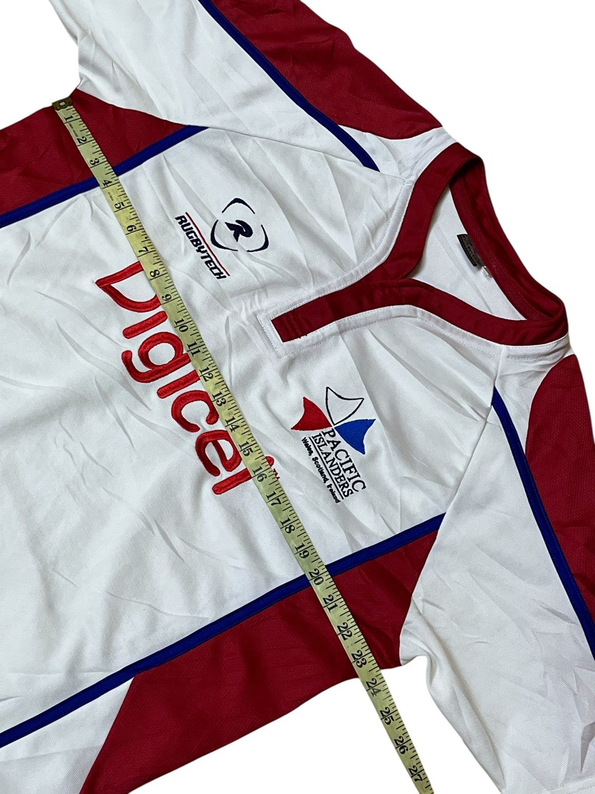 Canterbury of New Zealand VINTAGE Y2K PACIFIC ISLANDERS RUGBY UNION 2006 #9 JERSEY Size US XL / EU 56 / 4 - 12 Thumbnail