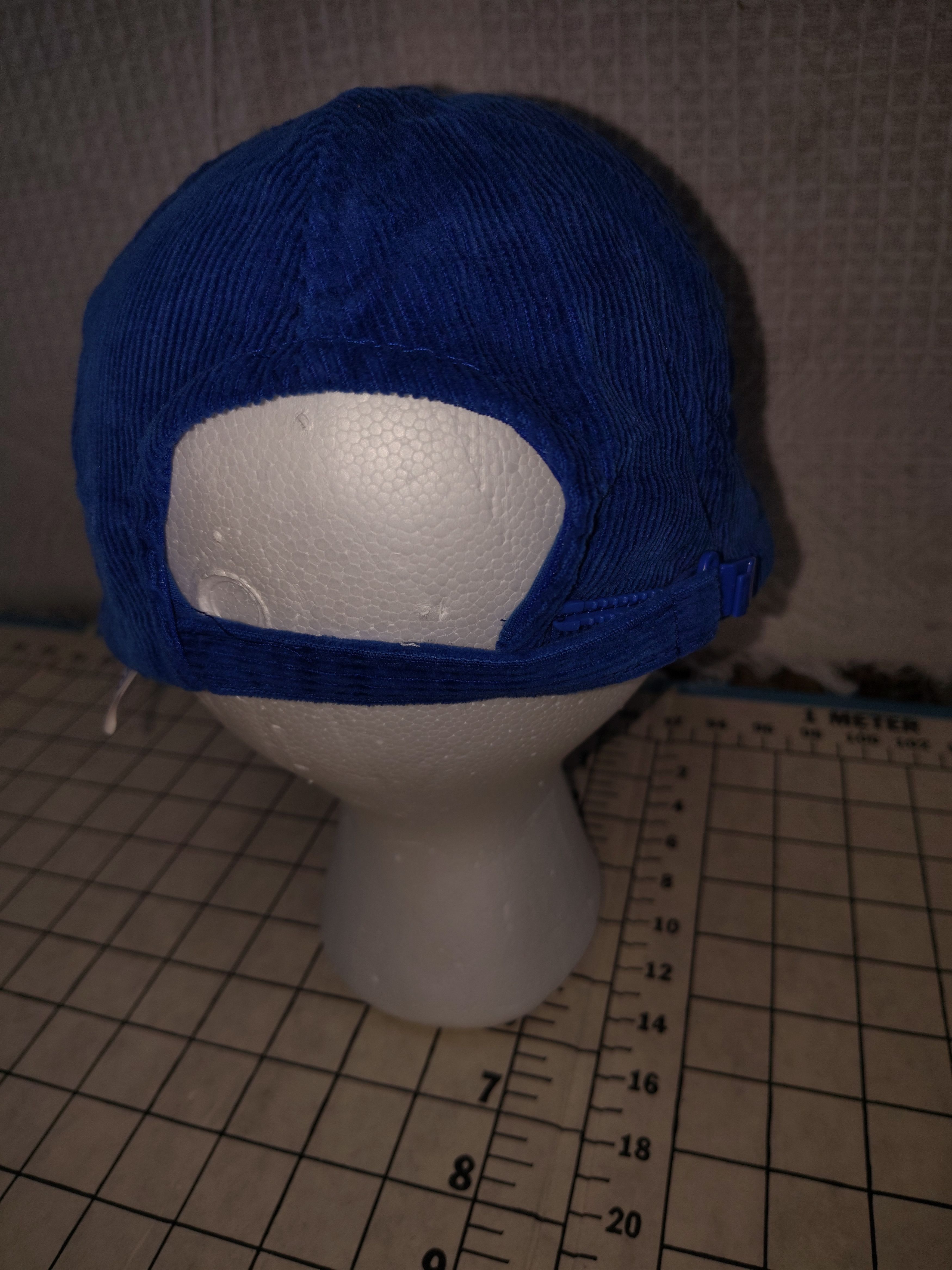 Otto Men's Blue 70's Vintage Burton Saw & Supply Co.Corduroy Hat Size ONE SIZE - 4 Thumbnail