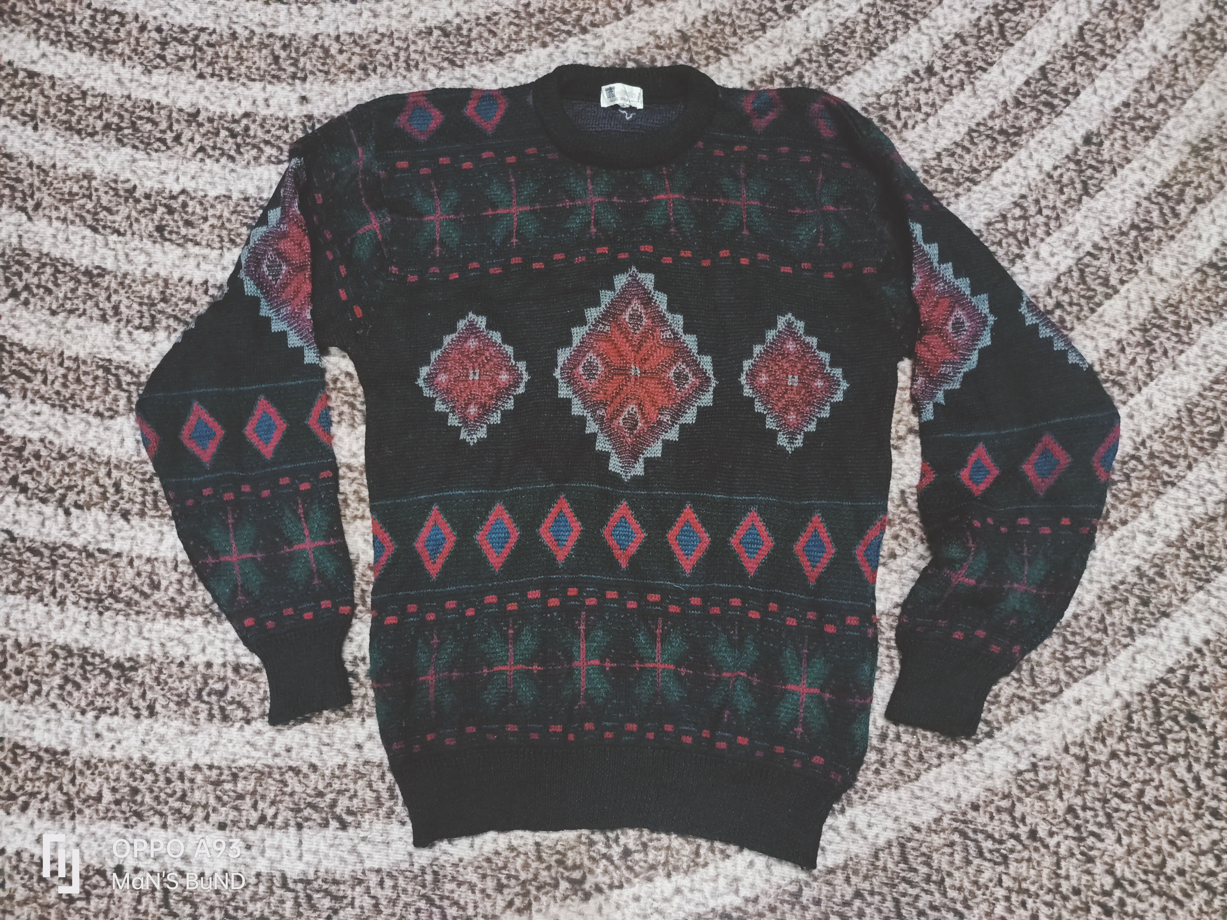 Vintage Vintage 90s OUI MALO PARIS 100% Wool Size US M / EU 48-50 / 2 - 1 Thumbnail
