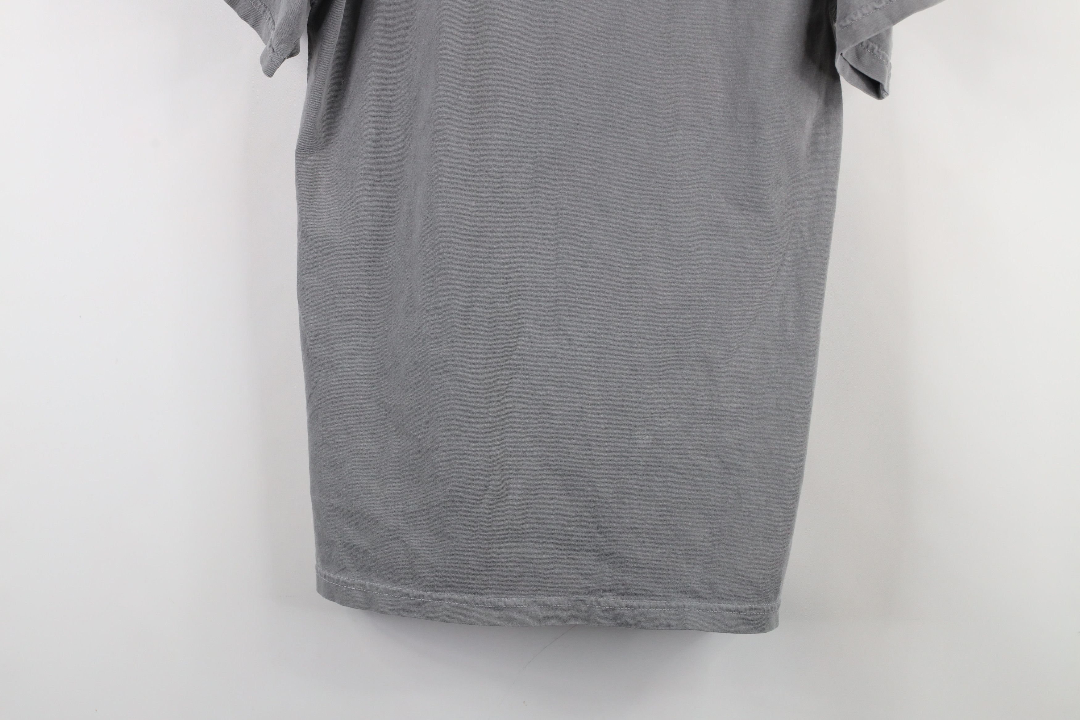 Vintage Vintage 90s Y2K Streetwear Heavy Garment Dye T-Shirt Gray Size US S / EU 44-46 / 1 - 3 Thumbnail