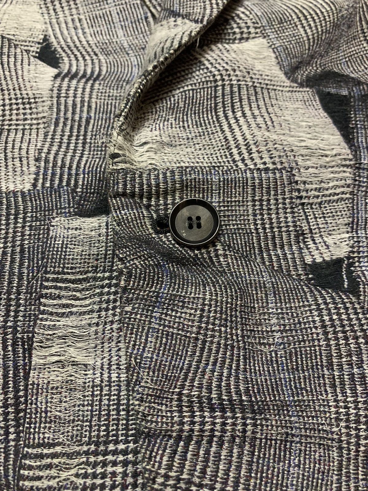 Maison MIHARA YASUHIRO SS10 MIHARAYASUHIRO ‘Scab’ Distressed Single Blazer Size US M / EU 48-50 / 2 - 5 Thumbnail