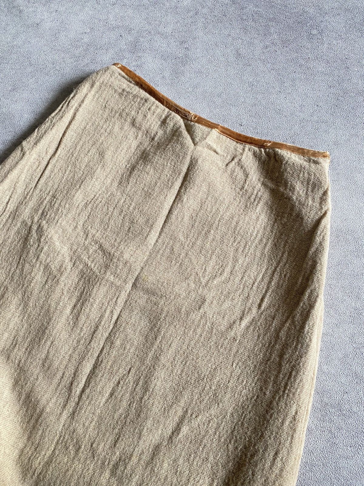 Issey Miyake Issey Miyake Plantation Wool Skirts Size 26" / US 2 / IT 38 - 2 Thumbnail