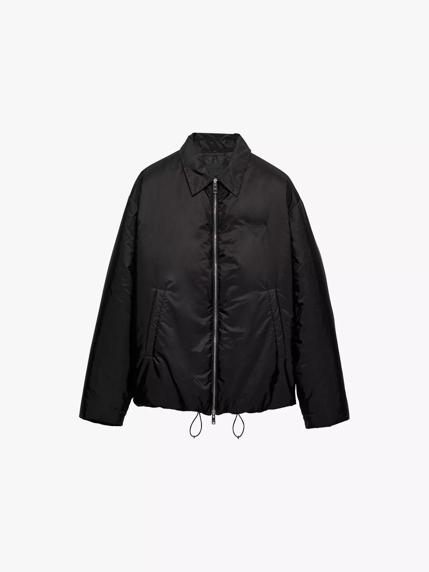 Prada o1mt1gz0226 Re-Nylon Padded Polyamide Jacket in Black Size US XL / EU 56 / 4 - 1 Thumbnail