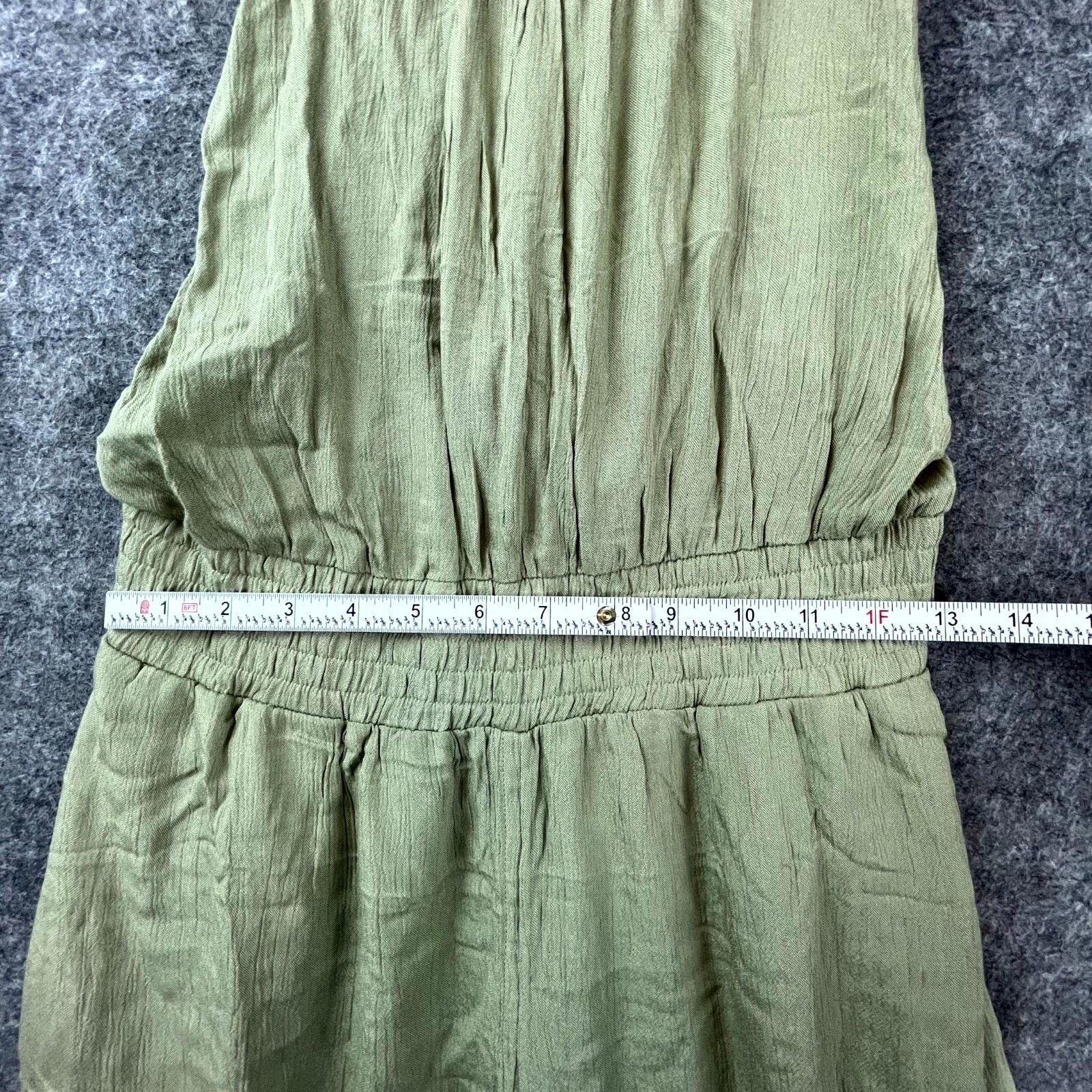 Prana prAna Fernie Wide Leg Jumpsuit Womens S Sweet Agave Light Size 27" / US 4 / IT 40 - 4 Thumbnail