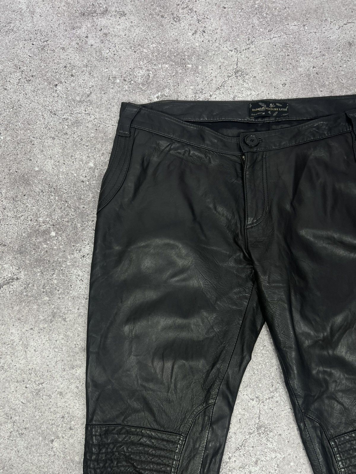 Zadig & Voltaire Zadig & Voltaire Women's Leather Pants Size 27" / US 4 / IT 40 - 4 Thumbnail
