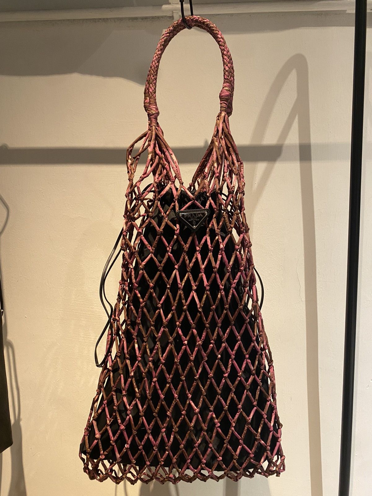 Prada × Raf Simons [Light weight] BIG SALE ‼️Prada big mesh tote Size ONE SIZE - 2 Thumbnail