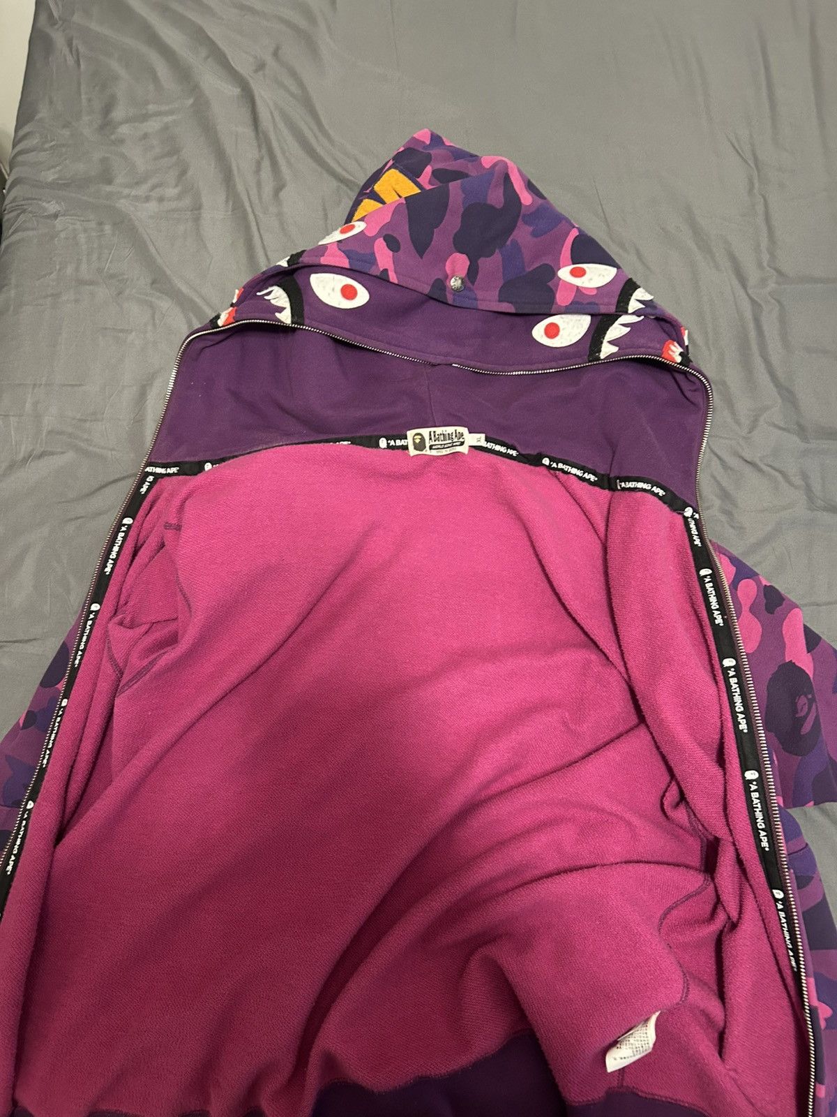 Bape BAPE Hoodie Size US XL / EU 56 / 4 - 2 Thumbnail
