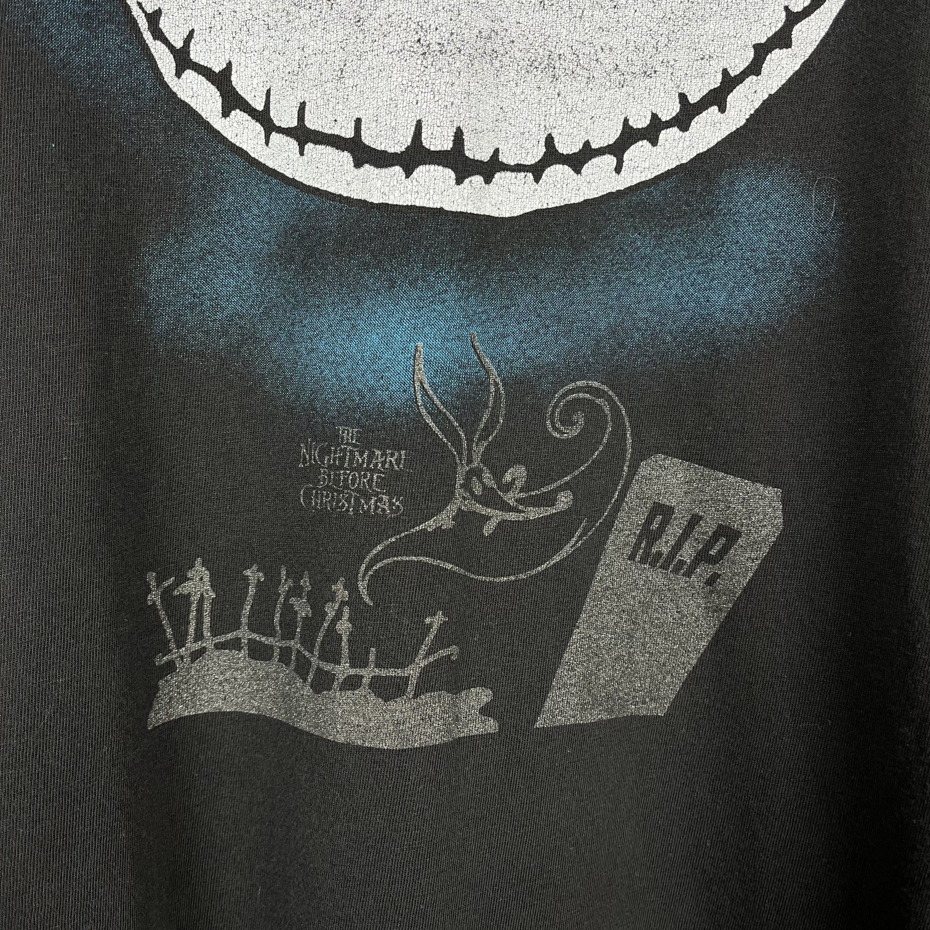 Expert Horror Vintage Tim Burton “Nightmare Before Christmas” T Shirt 90’s Size US L / EU 52-54 / 3 - 8 Thumbnail
