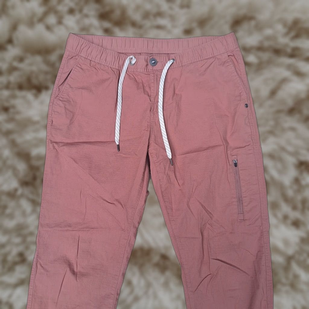 Vuori Womens RipStop Pant Athletic Pink Pants - Large