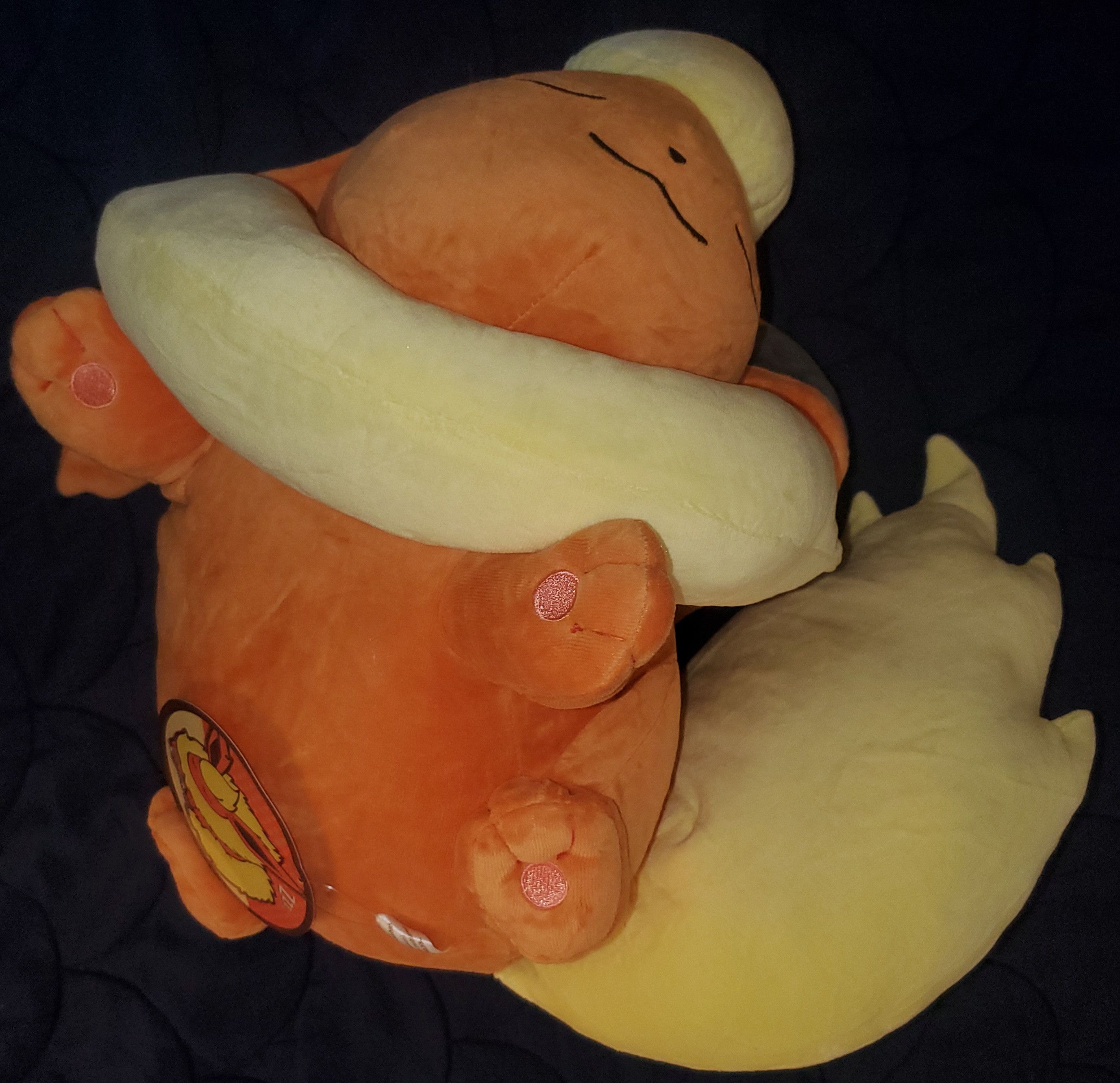 Pokemon Pokemon Center Flareon Sleeper Plush Eeveelution Authentic Size ONE SIZE - 6 Thumbnail