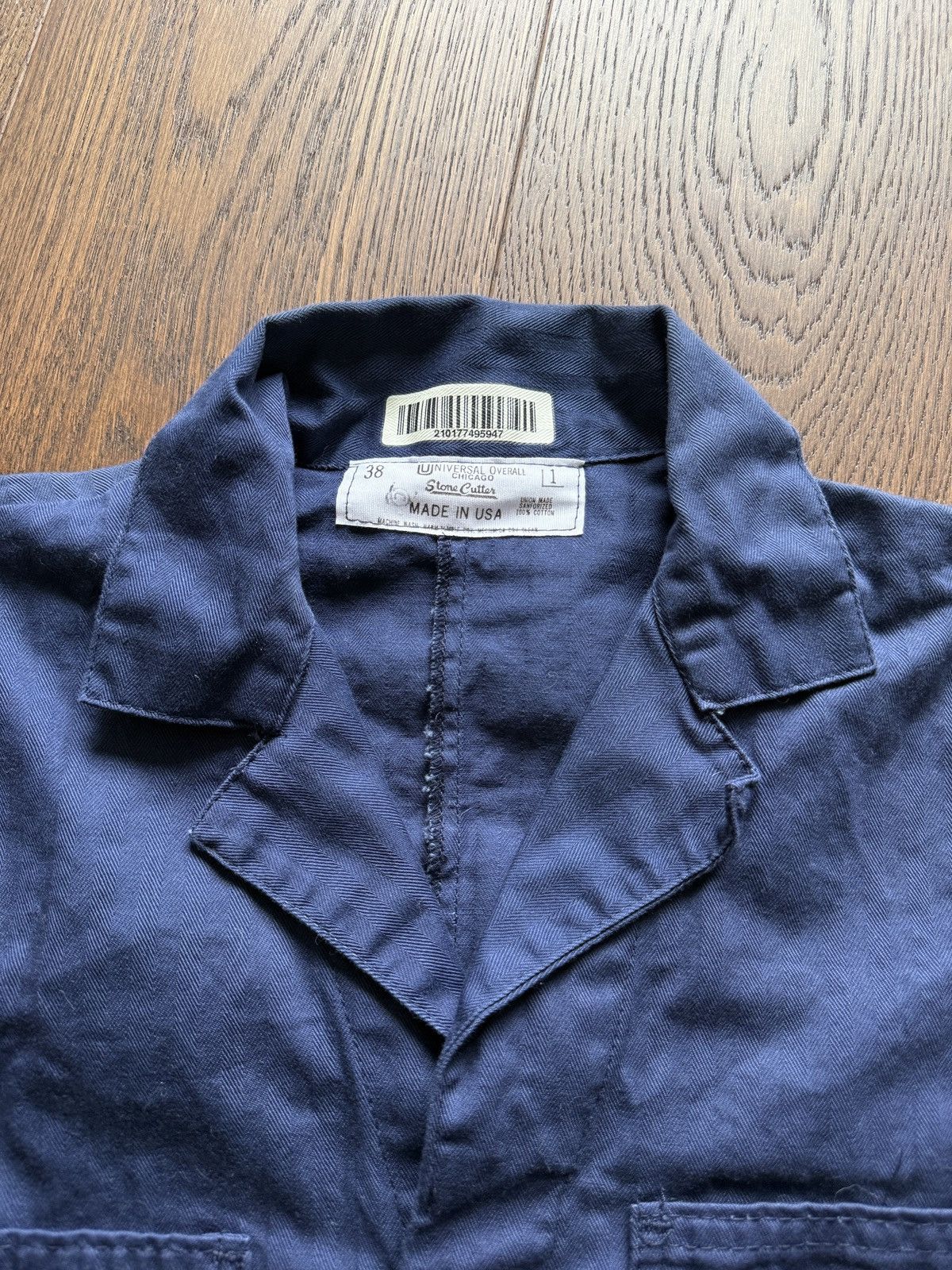 Vintage Vintage 60s Universal Chicago HBT Shop Work Coat NOS Size US M / EU 48-50 / 2 - 2 Thumbnail