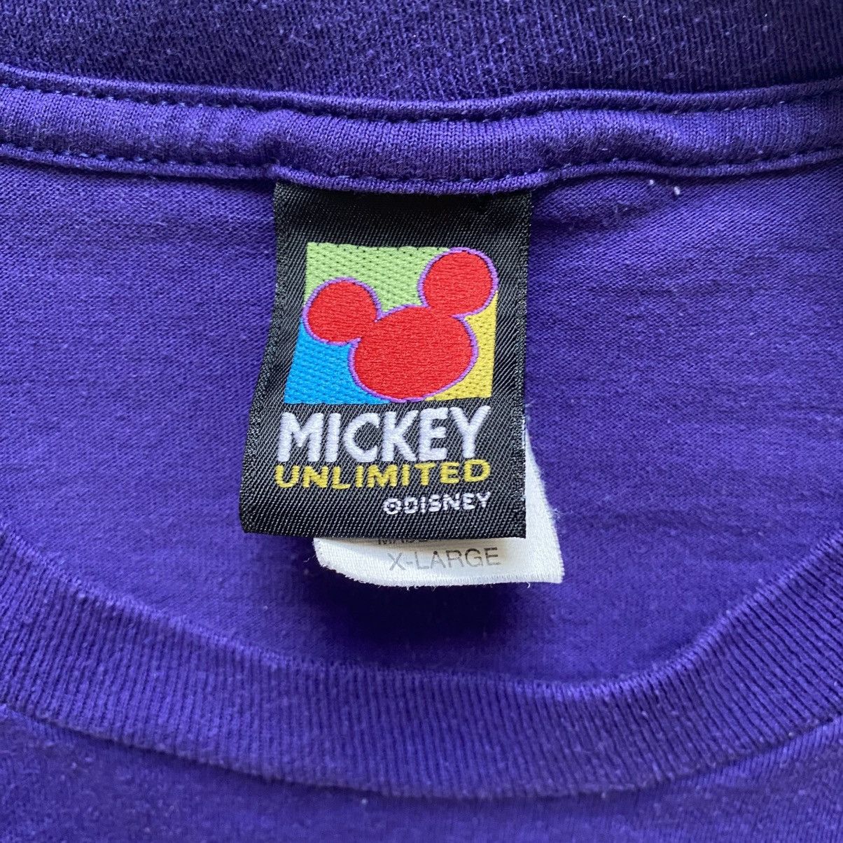 Mickey Unlimited Vintage 1990s 90s Mickey Mouse Unlimited Florida T Shirt Tee Size US XL / EU 56 / 4 - 3 Thumbnail