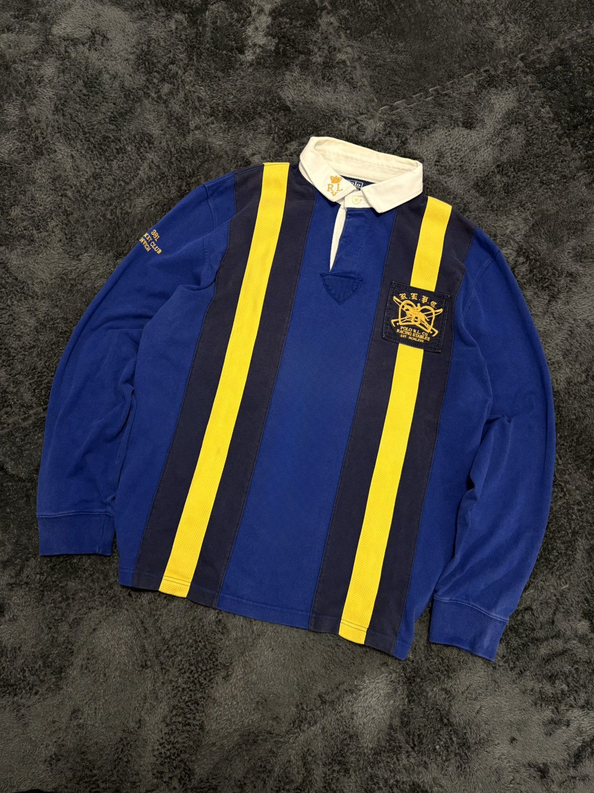 Vintage Greenwich Team Polo Ralph Lauren Rugby Polo