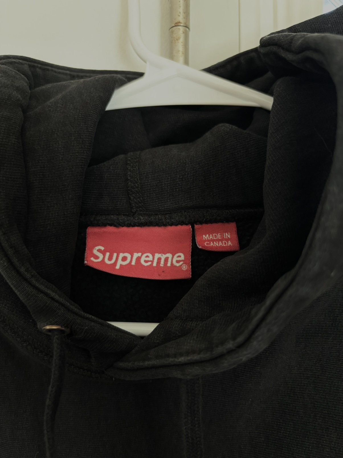 Supreme Black Heavy Supreme Hoodie Size US L / EU 52-54 / 3 - 4 Thumbnail