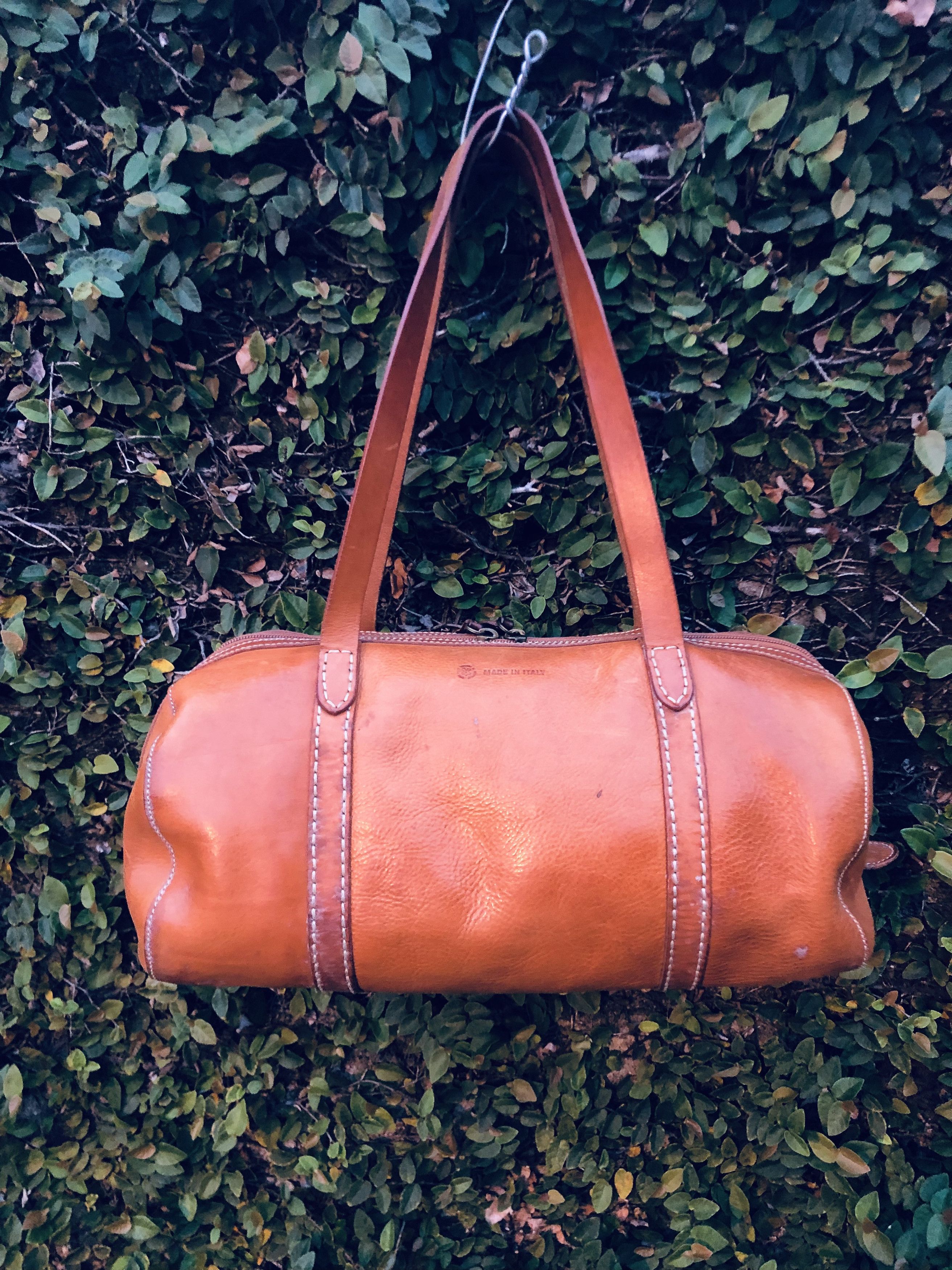Handmade Alberto Italian Handmade Style Leather Bag Handle Size ONE SIZE - 9 Thumbnail