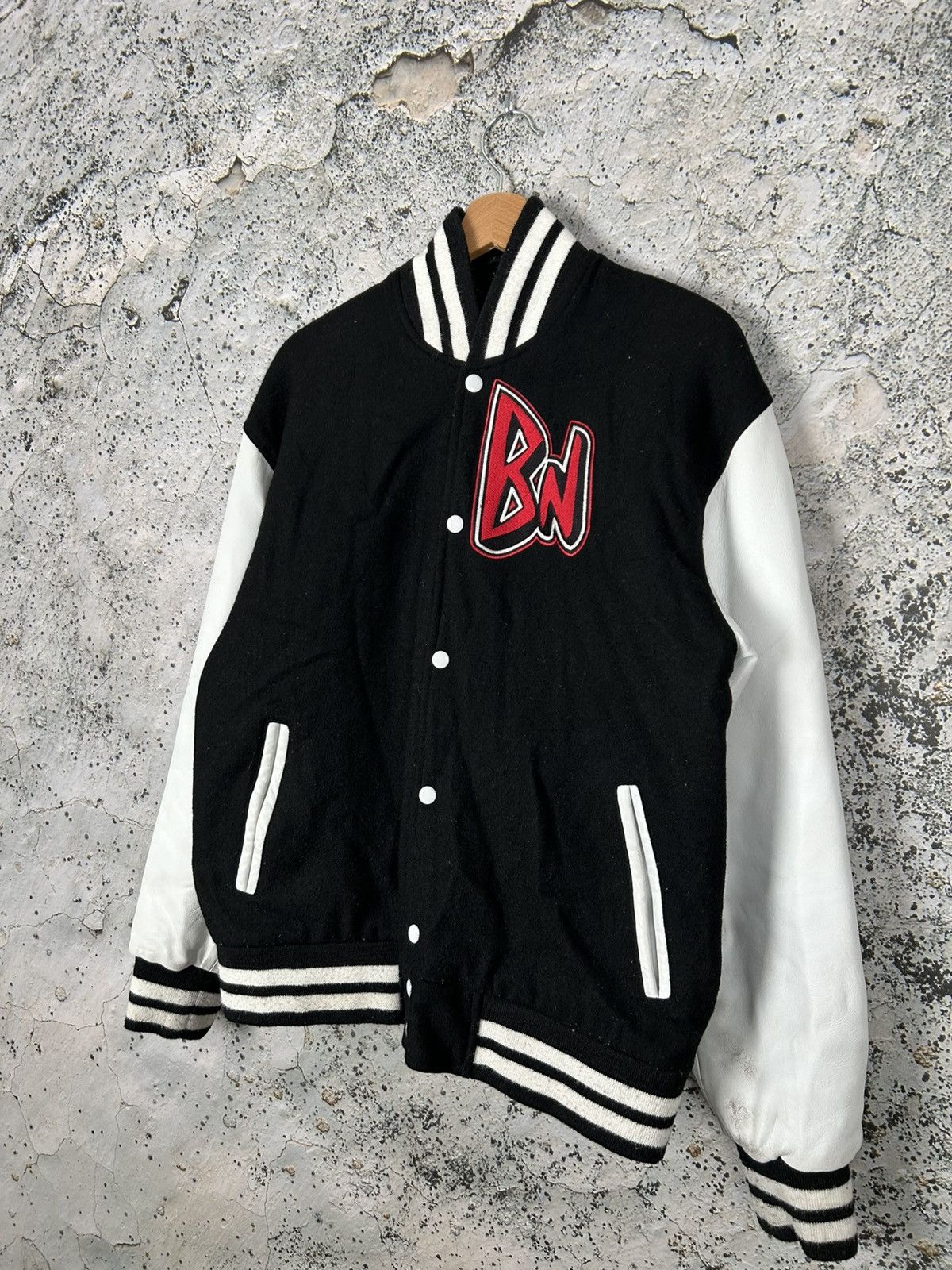 Band Tees Vintage Varsity Jacket Wool Leather Baggy Rock Punk Metal Size US M / EU 48-50 / 2 - 3 Thumbnail