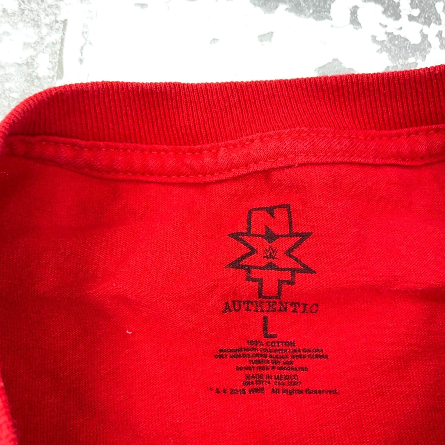 Vintage VINTAGE WWE Shirt Men L Red Shinsuke Nakamura Tee NXT Wrestling Y2K 2000s T Womens Size US L / EU 52-54 / 3 - 3 Thumbnail