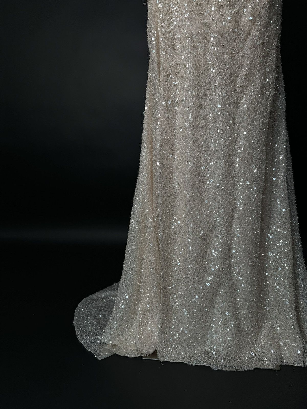 Other Brand New US 8 TONY WARD Fully Beaded with Sequins Gown Size M / US 6-8 / IT 42-44 - 9 Thumbnail