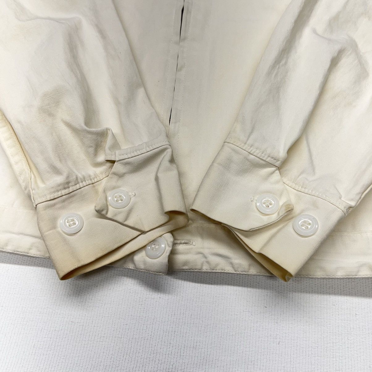 Vintage Marines Jacket Chore Coat Zip Camp Le Jeune Carolina 1950s Size US S / EU 44-46 / 1 - 13 Thumbnail