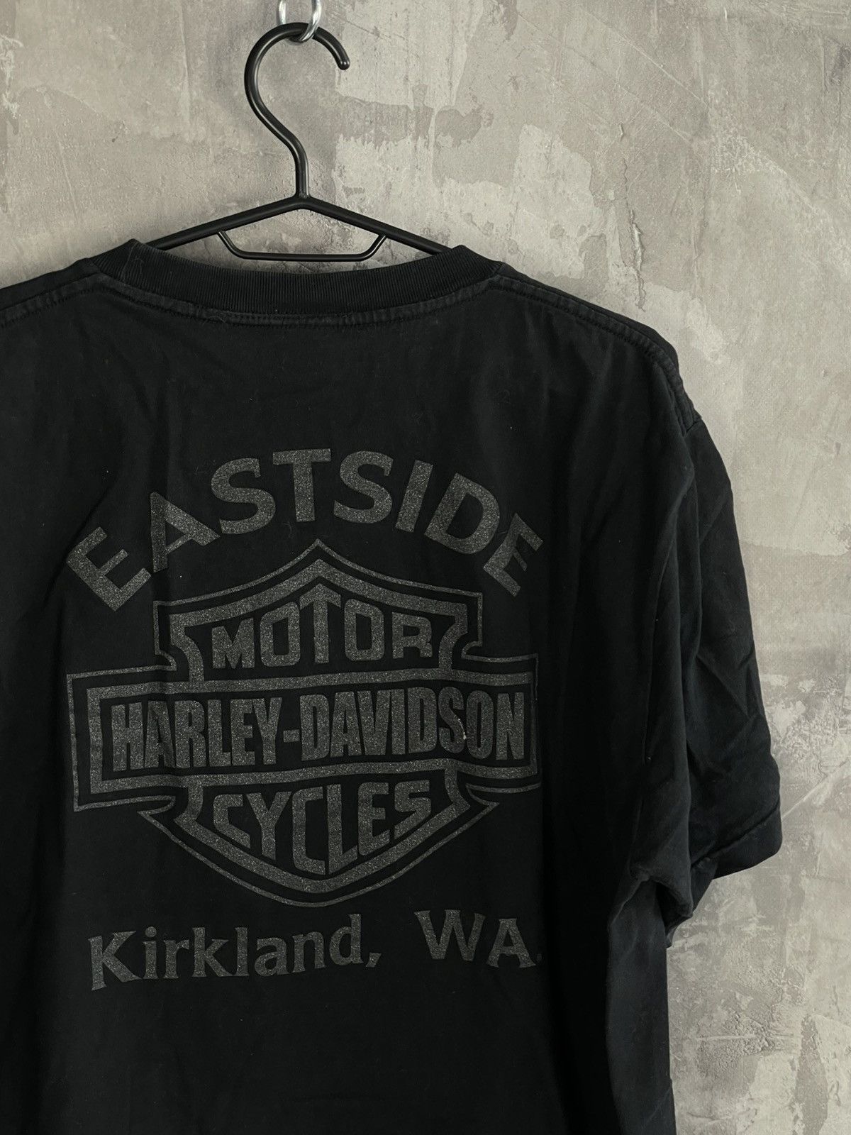 Other 90s Harley Davidson Overprint Biker Vintage T-shirt Size US XL / EU 56 / 4 - 2 Thumbnail