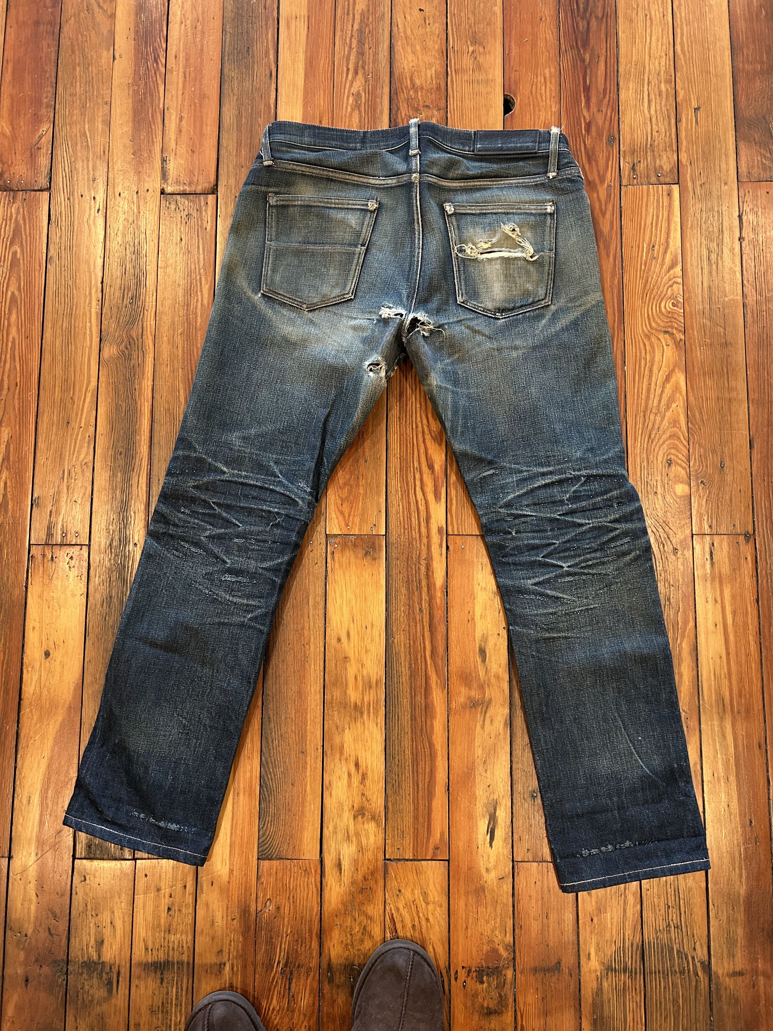 Big John Big John R009 (000) RARE JEANS SLIM Size US 34 / EU 50 - 11 Thumbnail
