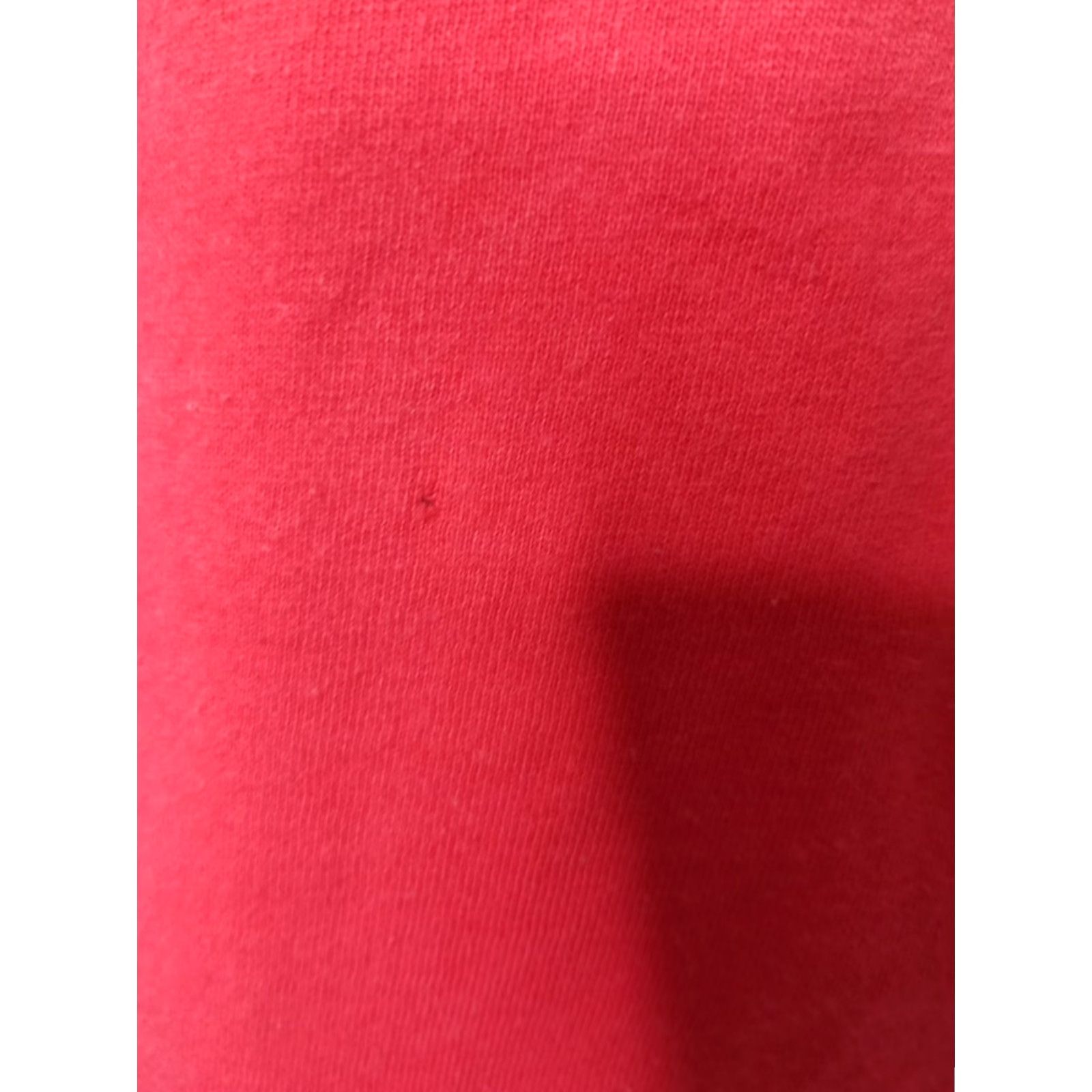 Hanes VINTAGE Hanes Her Way Womens XL T Shirt 4th of July Puff Paint Red Hanes T-Shirt Womens XL Red USA Puff Paint Vintage Single Stitch Size XL / US 12-14 / IT 48-50 - 3 Thumbnail