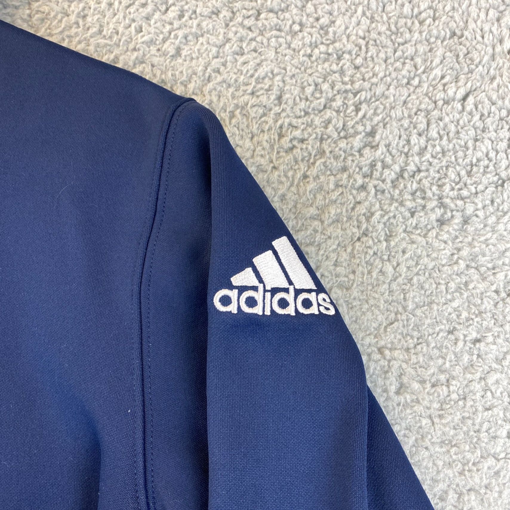Adidas ADIDAS Rangers Baseball Hoodie Navy Blue L Women’s Pullover Sweatshirt 50-29 Size L / US 10 / IT 46 - 3 Thumbnail