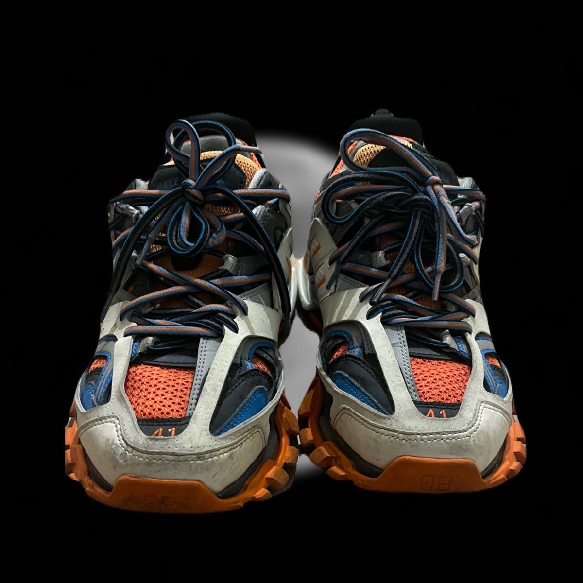 Balenciaga Balenciaga Track Orange blue Size US 8 / EU 41 - 2 Thumbnail