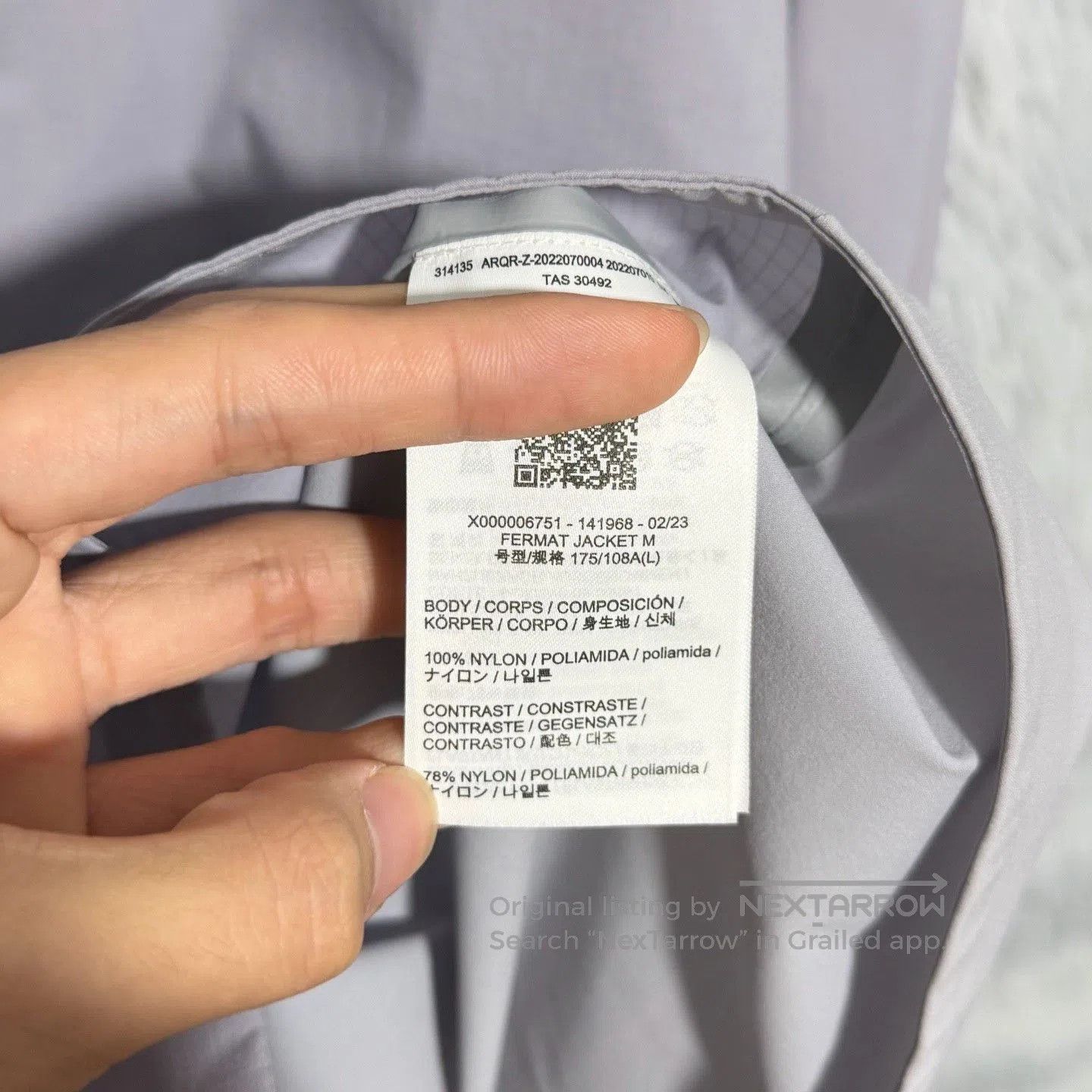 Veilance Arcteryx Veilance FERMAT JACKET. Size US L / EU 52-54 / 3 - 5 Thumbnail
