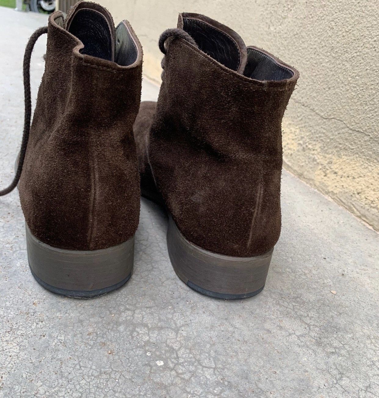 Comme des Garcons ARCHIVE 🔥 Comme Des Garcons leather Suede Chukka Boots Size US 8.5 / EU 41-42 - 4 Thumbnail
