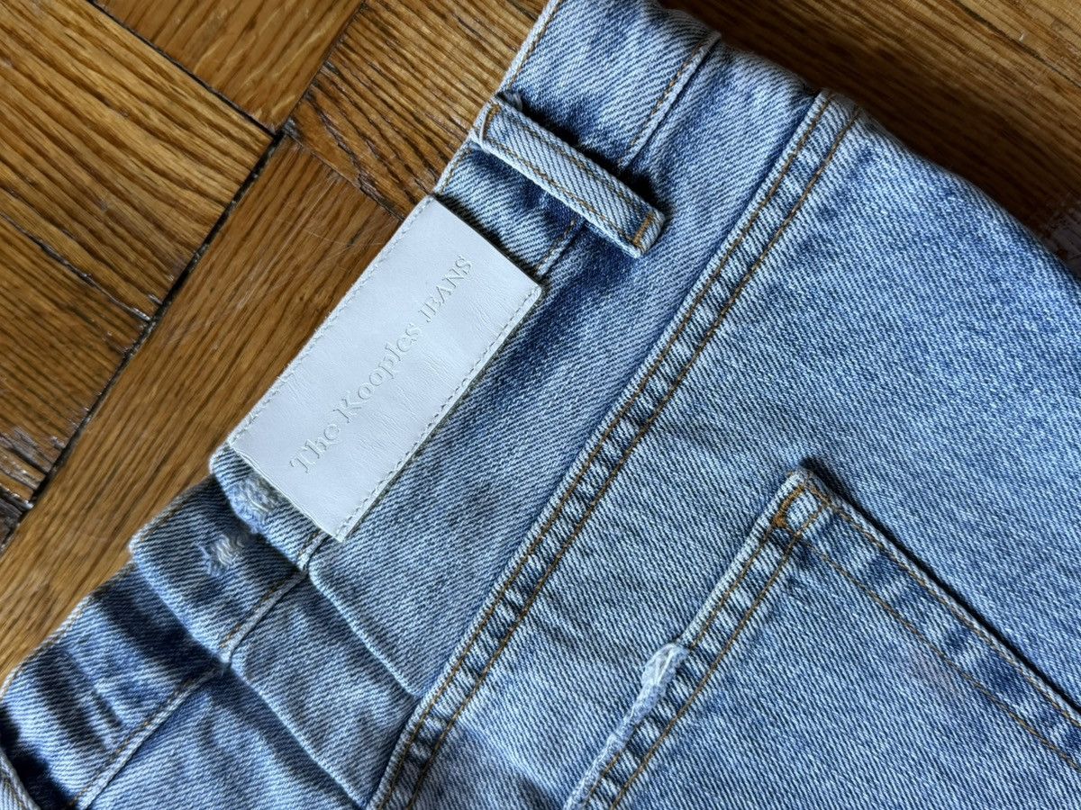 The Kooples The Kooples Distressed Denim Shorts with Skull Grommet Size US 33 - 5 Thumbnail