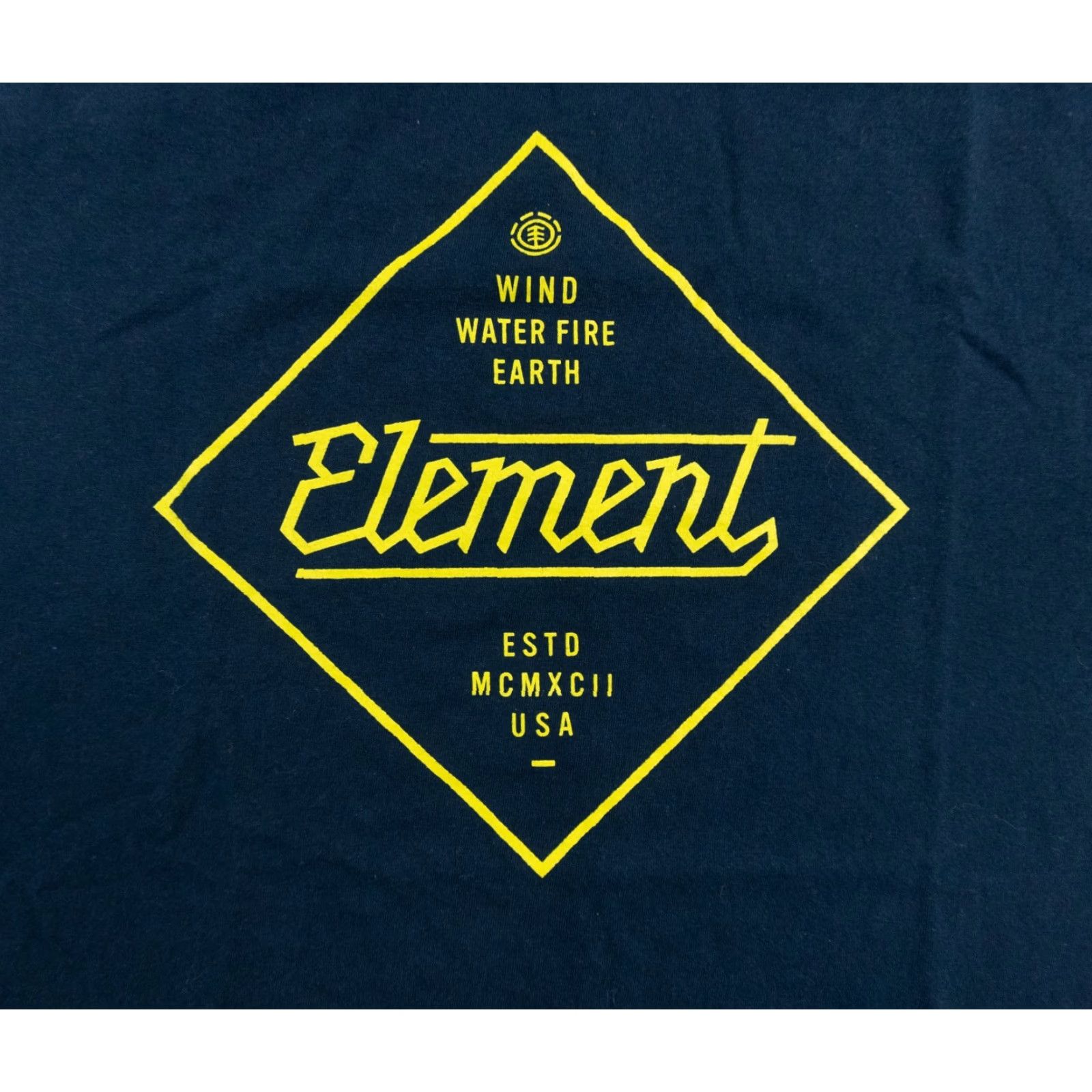 Element Element Skateboards Graphic Tee Mens Medium Blue Short Sleeve Crew Neck T-Shirt Size US M / EU 48-50 / 2 - 2 Thumbnail
