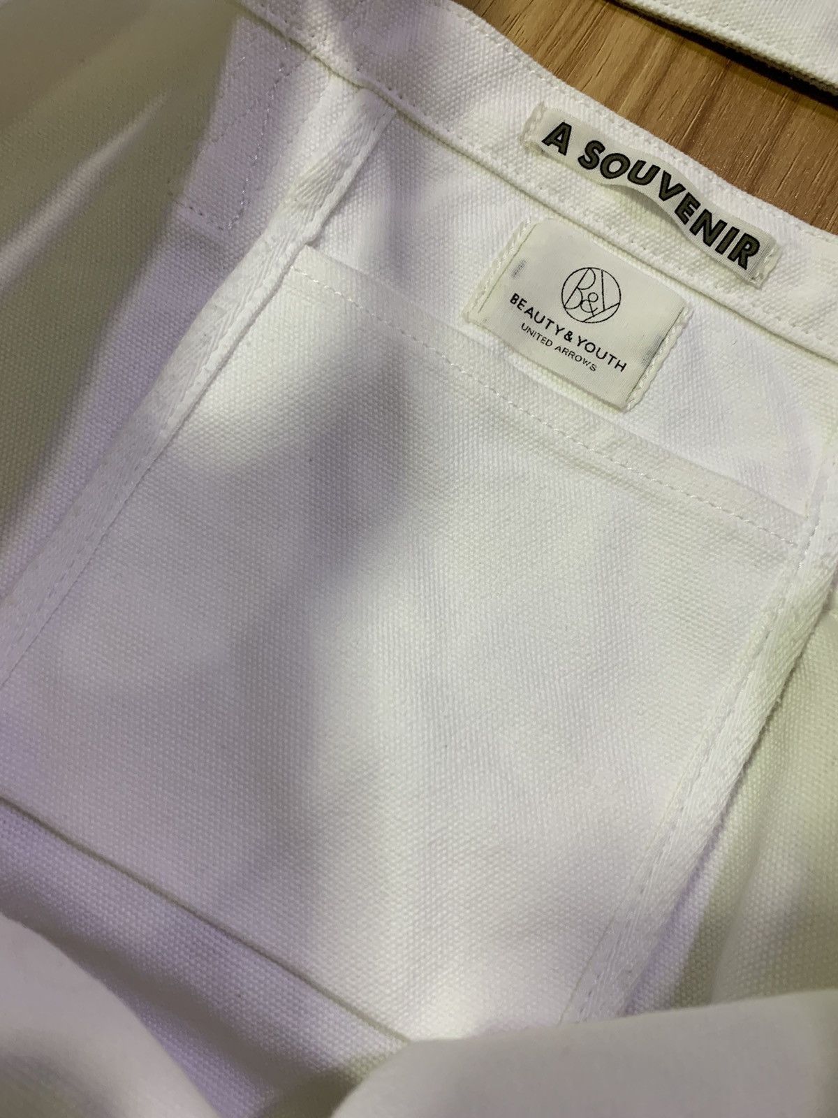 United Arrows SOUVENIR Beauty & Youth United Arrow Canvas Cotton Bag Size ONE SIZE - 8 Thumbnail