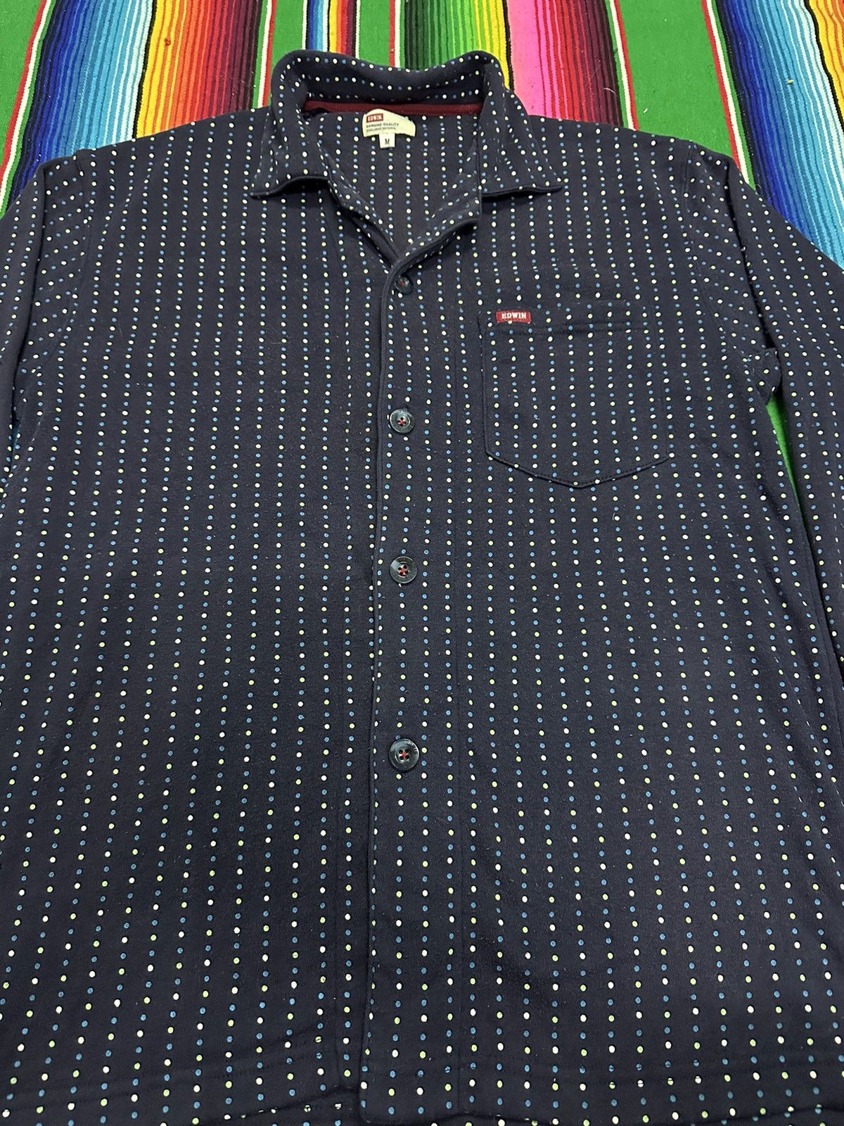 Edwin 💥Edwin💥 Japanese Brand Edwin Tee Polkadot Design💥 Size US L / EU 52-54 / 3 - 2 Thumbnail