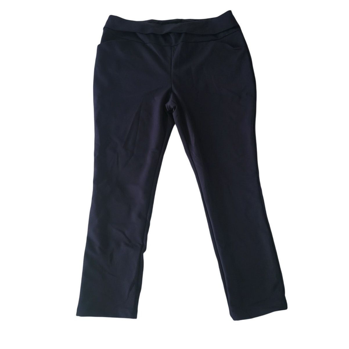 Express Express Navy Skinny Super High Rise Casual Dress Pants - XL Size 40" / US 18 - 1 Thumbnail