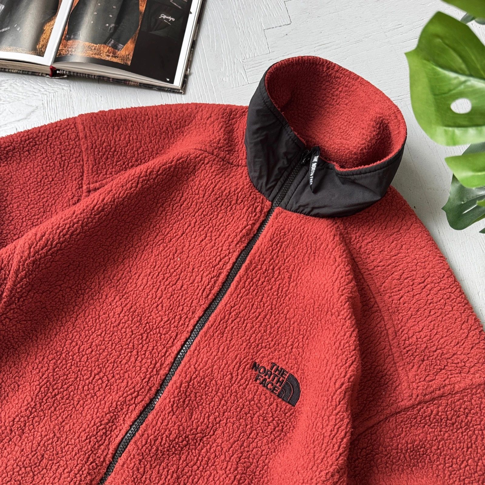 The North Face Vintage The North Face Retro Fleece Full Zip Jacket Size US XL / EU 56 / 4 - 4 Thumbnail