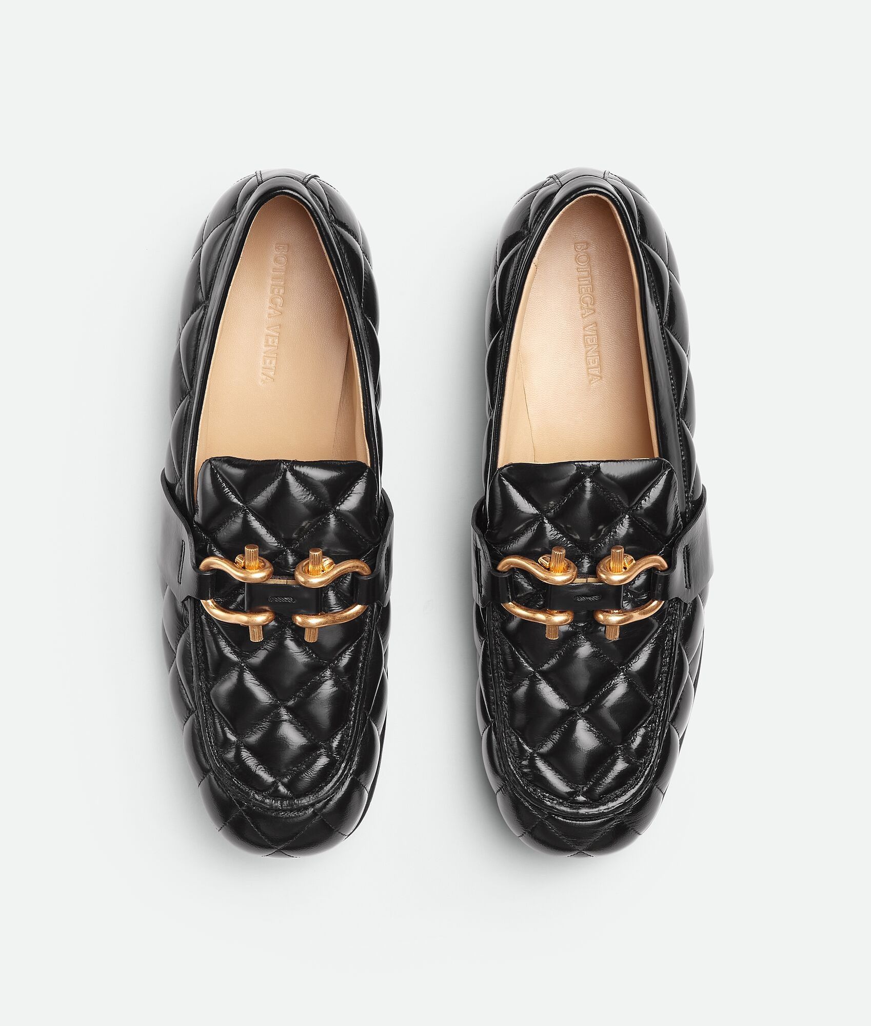 Bottega Veneta o1n1vont0625 Monsieur Loafers in Black Size US 10.5 / IT 40.5 - 3 Thumbnail
