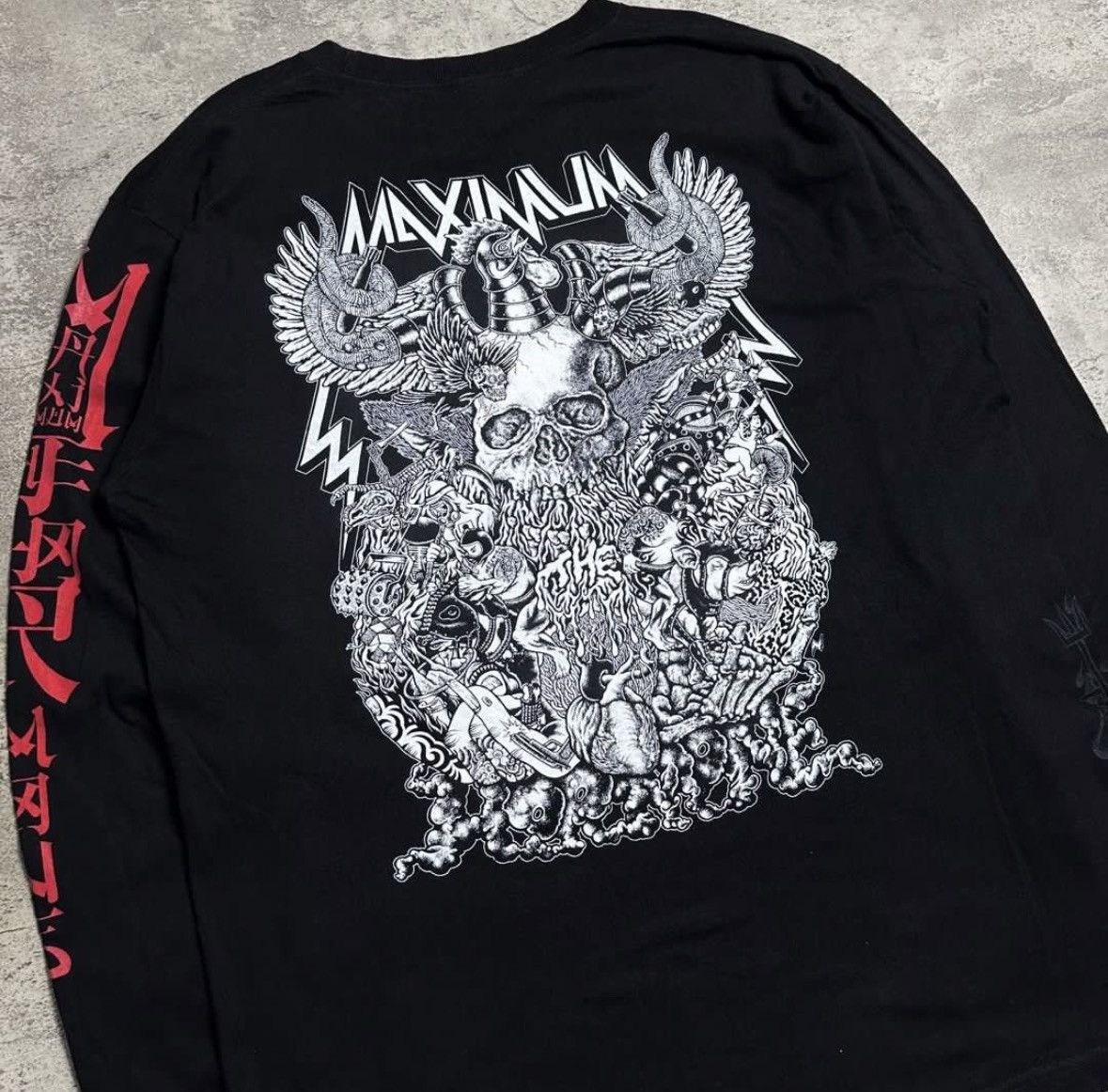 Band Tees Long sleeve tshirt metal maximum the hormone Size US XL / EU 56 / 4 - 7 Thumbnail